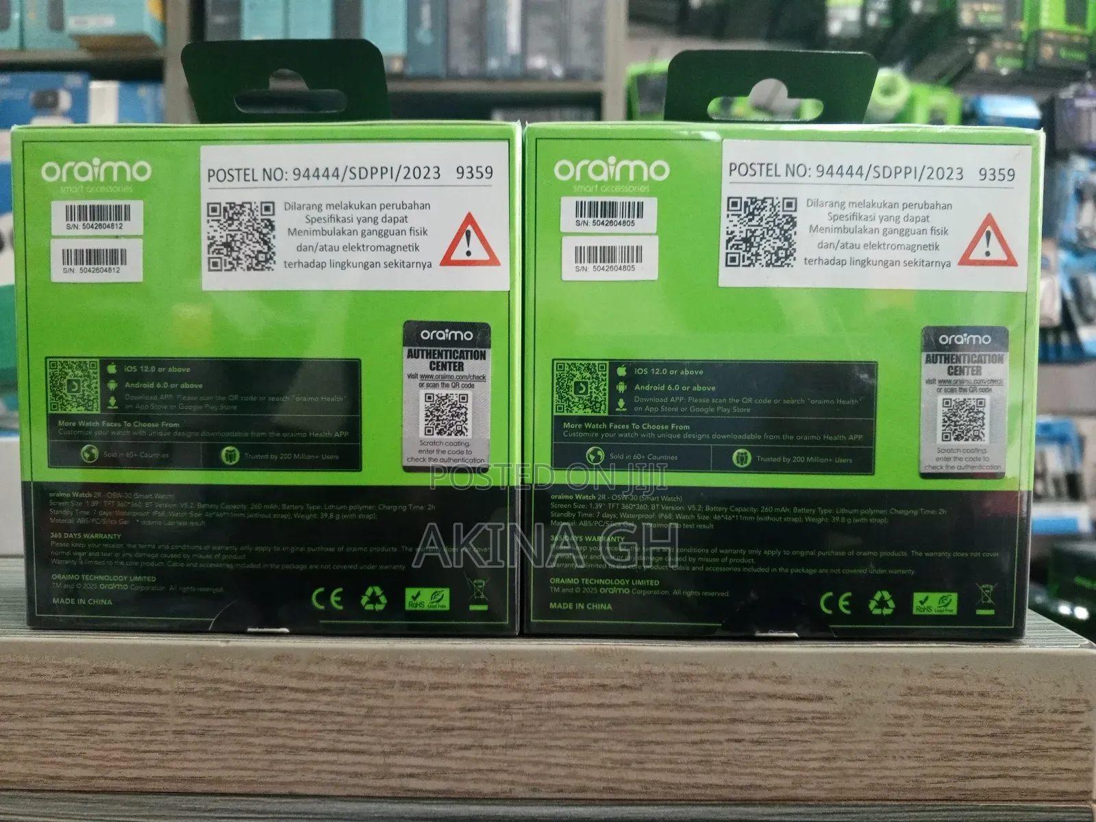 Oraimo Smart Watch 2r Osw-30