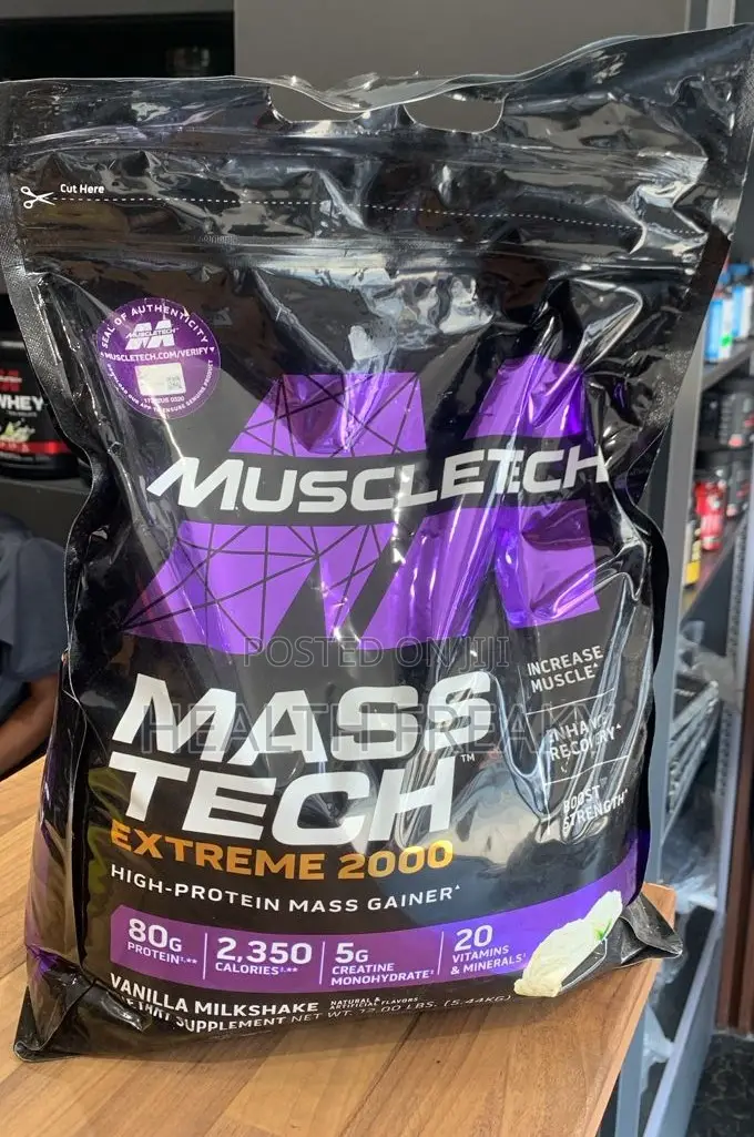 Protein Muscletech Protein Extreme 2000 Muscle Builder Weight Gainer