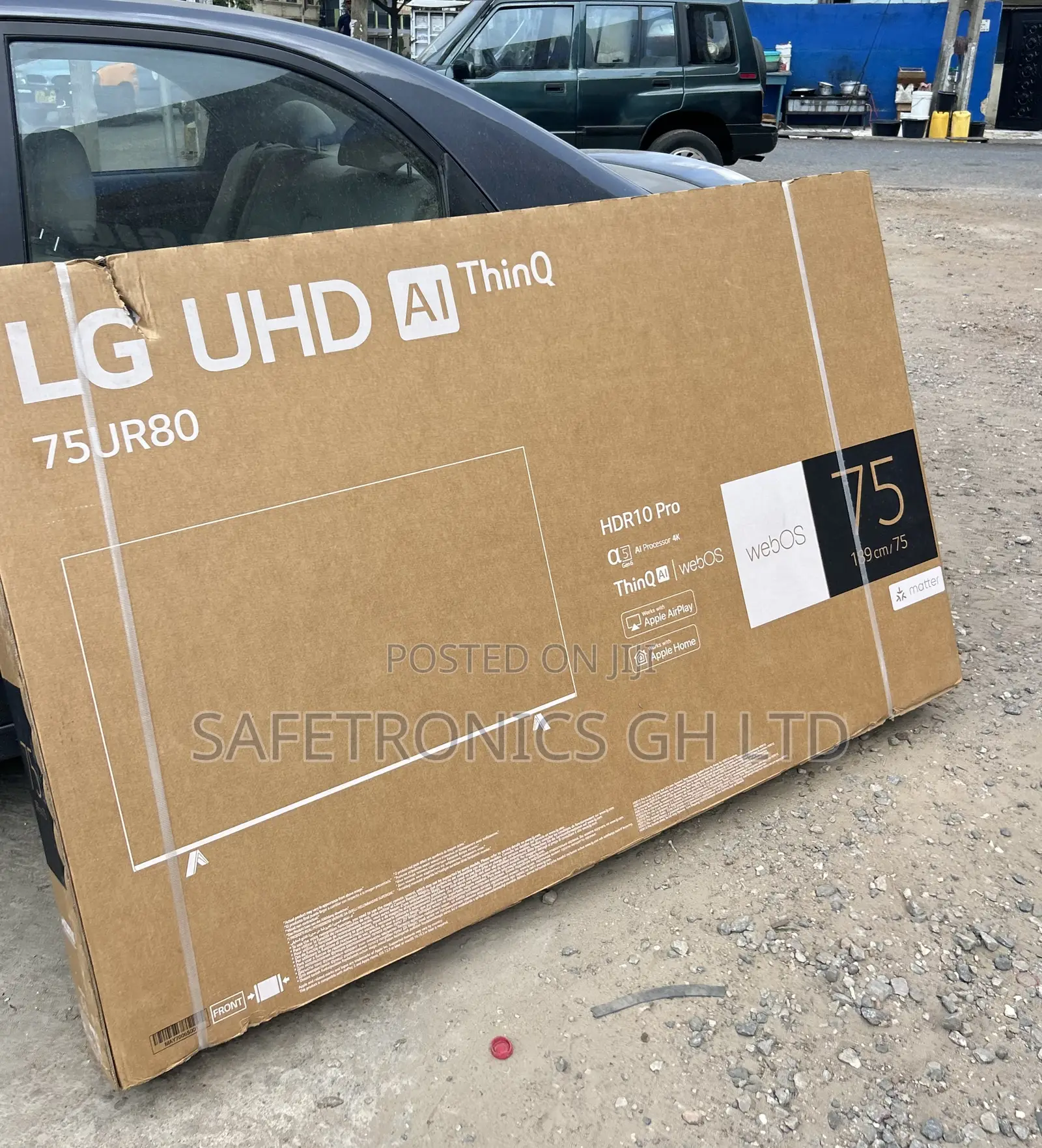 Ultra Modern Led Smart Lg Ur80 Uhd 75” (2025 Model) Tv