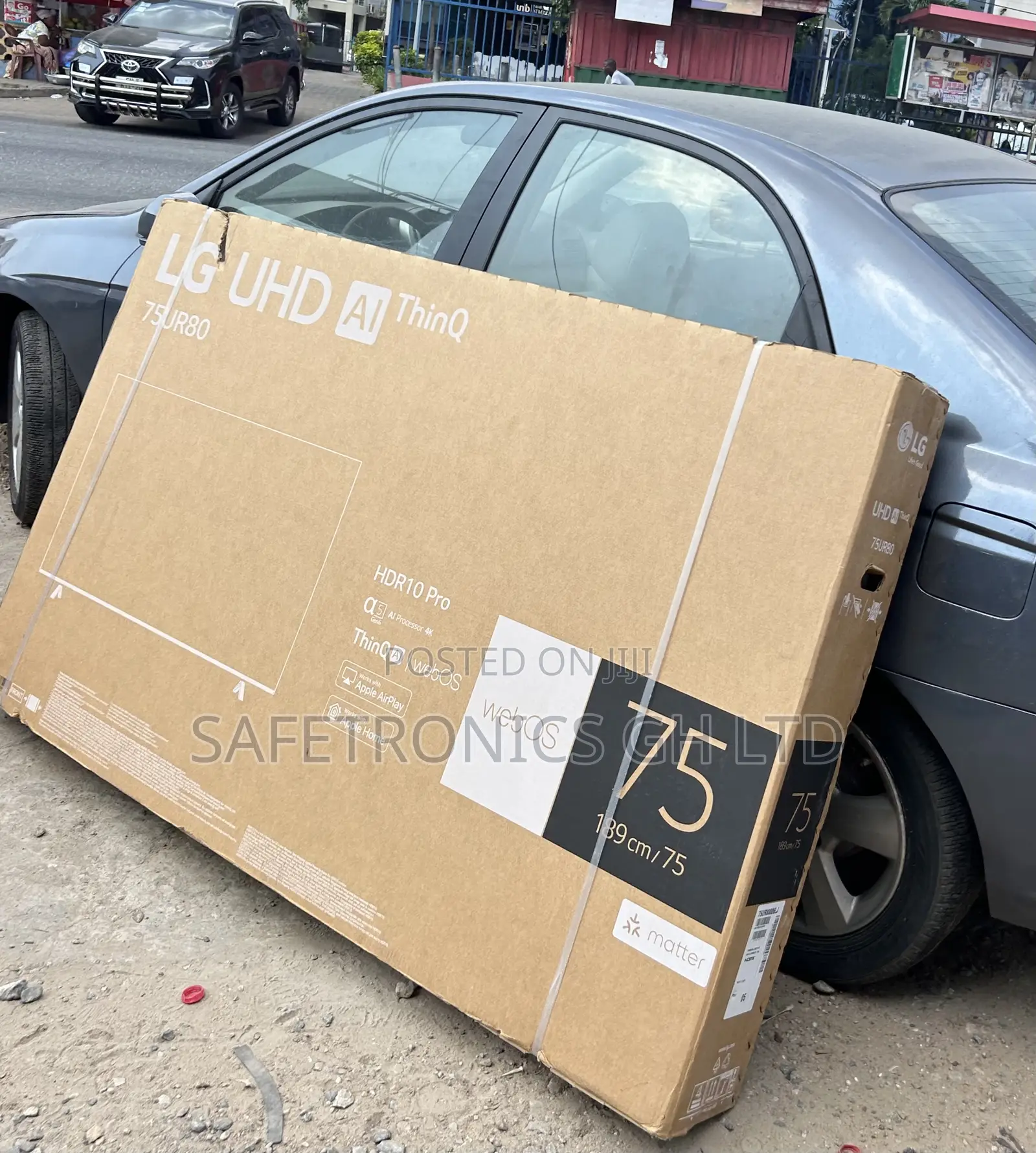 Ultra Smart Led Uhd 75” Lg (2025 Model) 75ur80 Tv