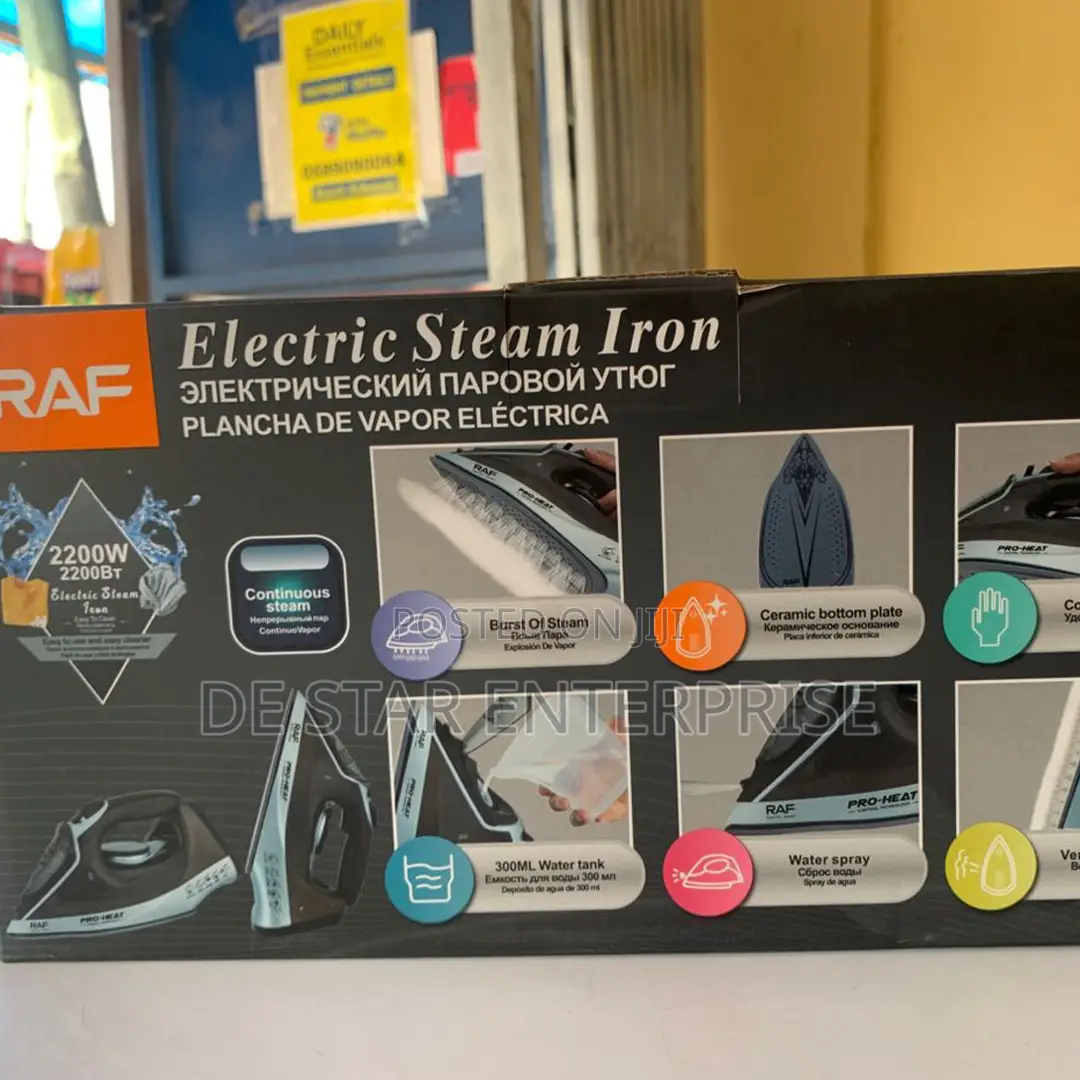 Raf 2200w Steam Iron – Power Performance Combined