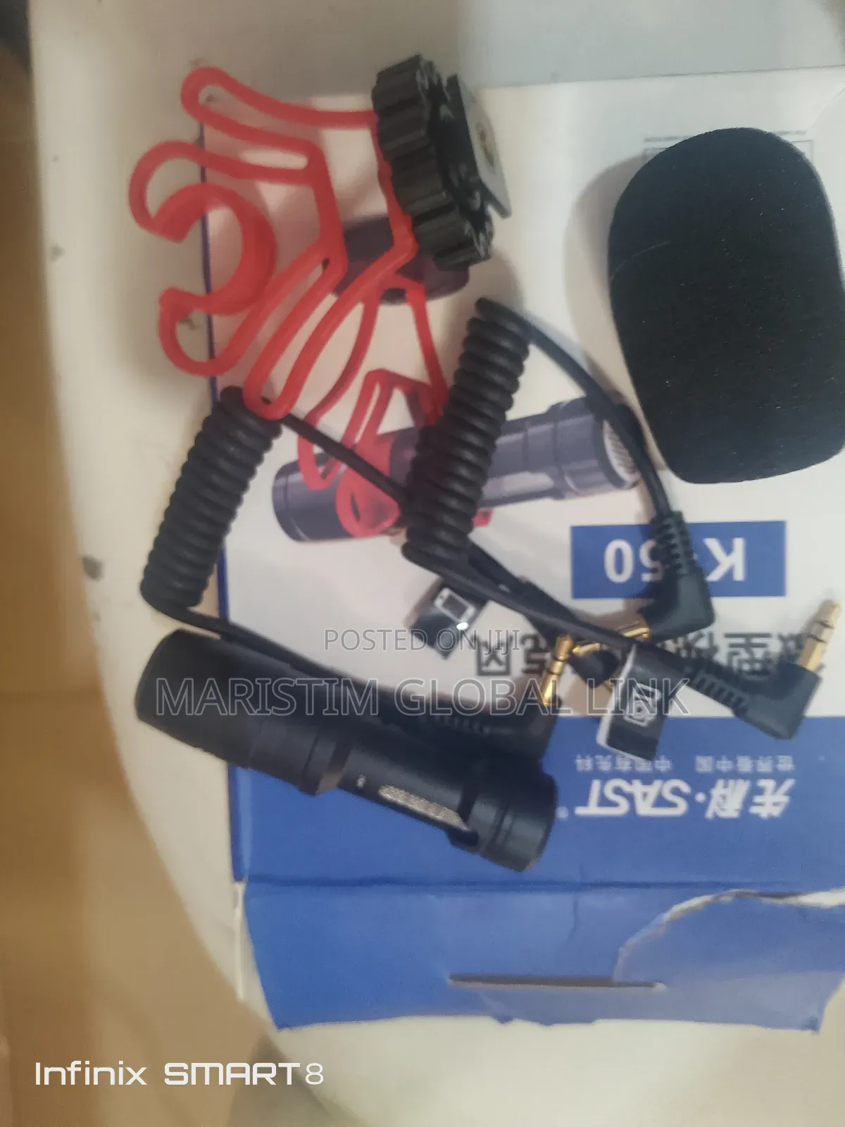 K-50 Stat Wired Microphone With Noise Concealing