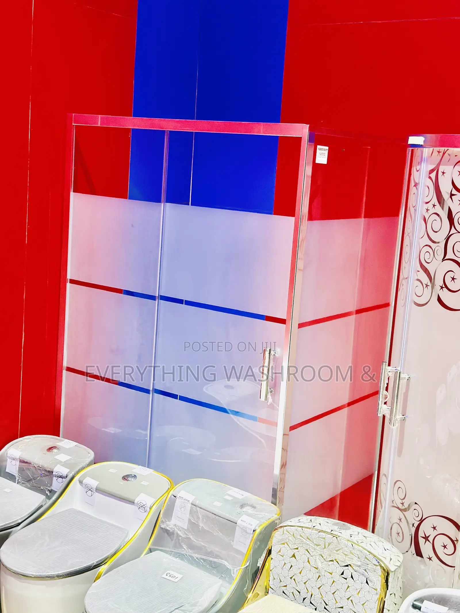 Designed Shower Cubicle 120x80cm-Glass Enclosure-Bathroom Cubicle