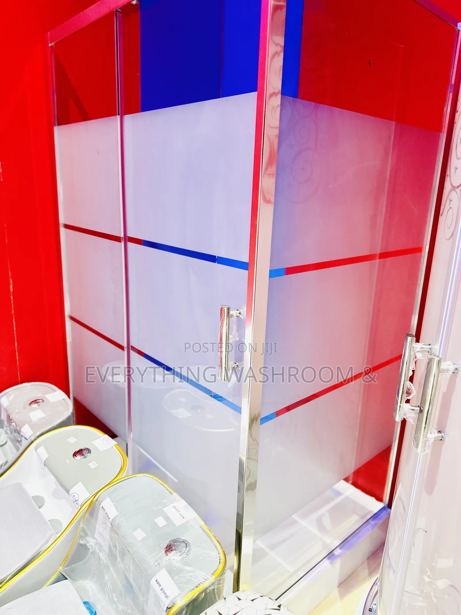 Designed Shower Cubicle 120x80cm-Glass Enclosure-Bathroom Cubicle