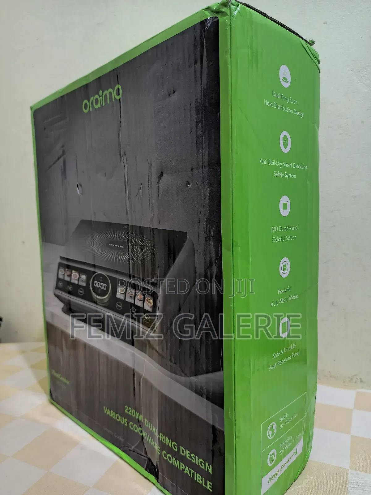 Oraimo Flexicooker 2200w Electric Ceramic Hot Plate