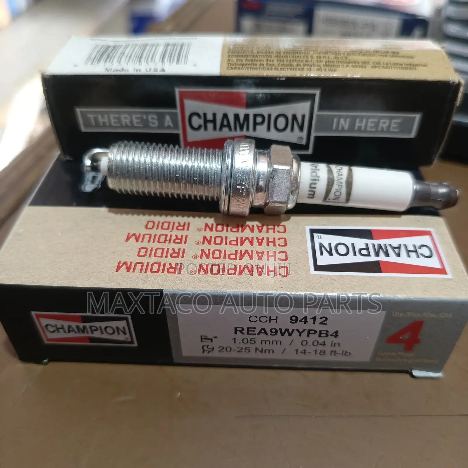 Champion 9412 Spark Plug For Honda, Nissan, Infinity