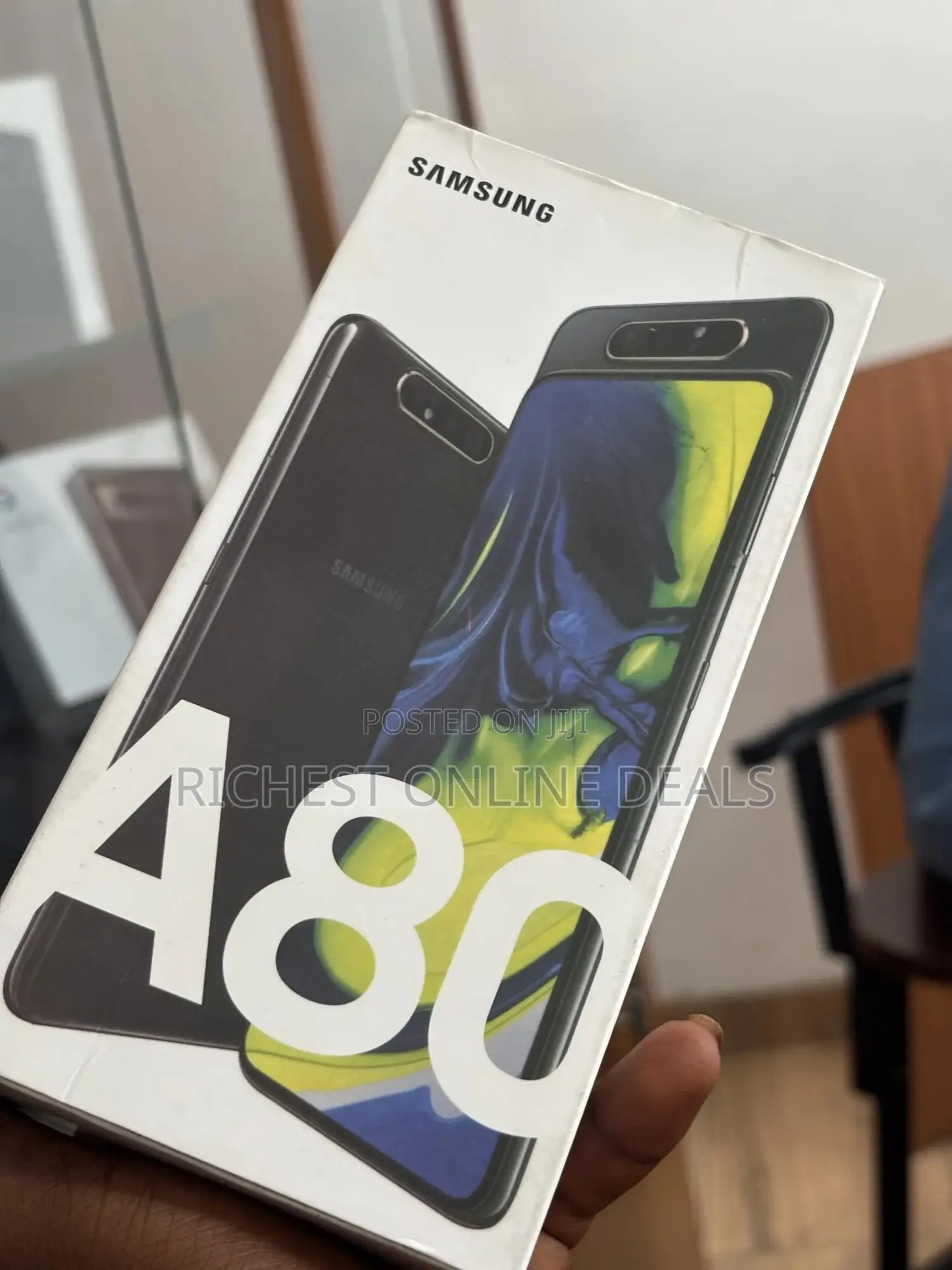 New Samsung Galaxy A80 128 GB Black