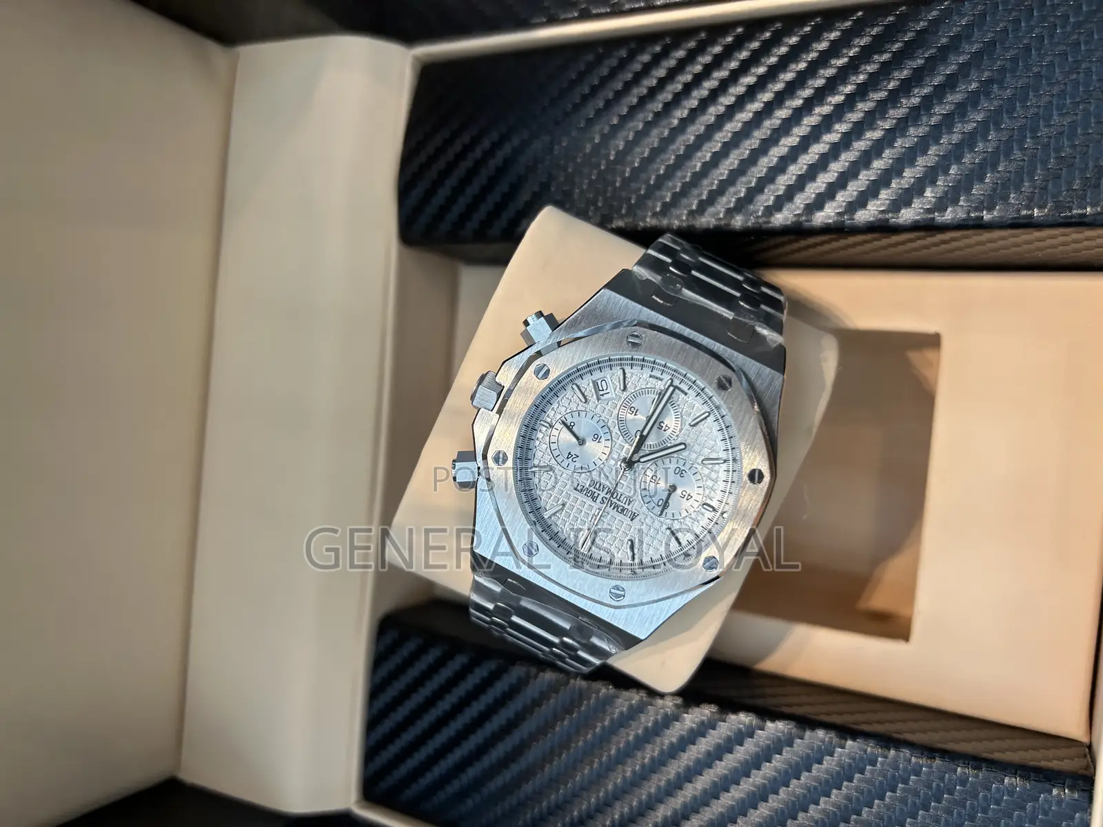 Audemars Piguet Royal Oak Chronograph Silver Stainless Watch