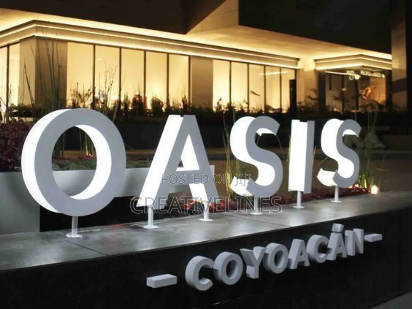 Capital Letter Signage