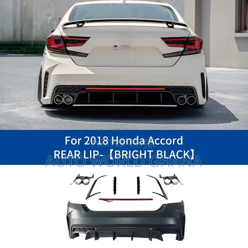 Honda Accord Rear Bumper Complete Sport 2018-2022