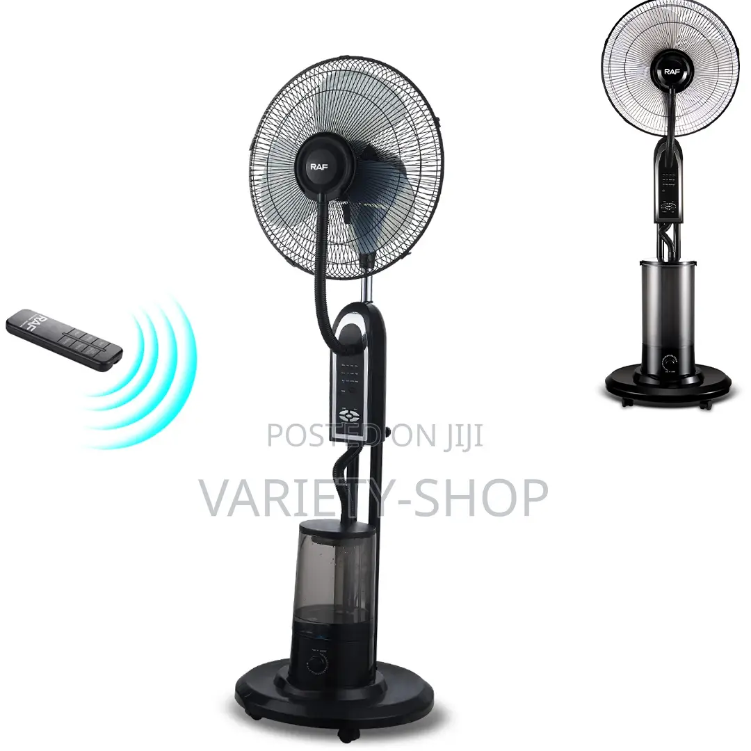 Raf Electric Mist Fan With Water Tank Timer