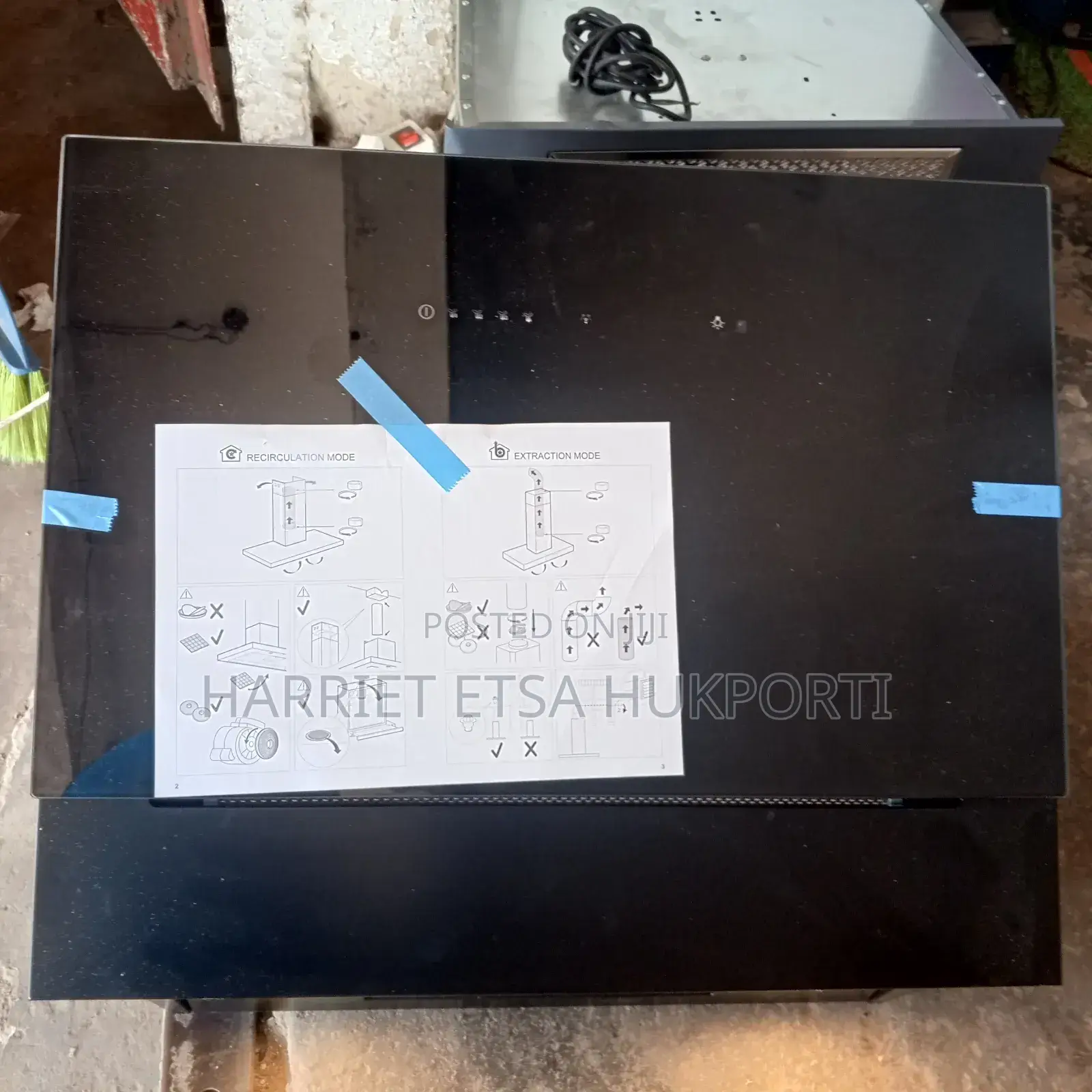 Brand New Electrolux Digital Touch Control Hood Extractor From France