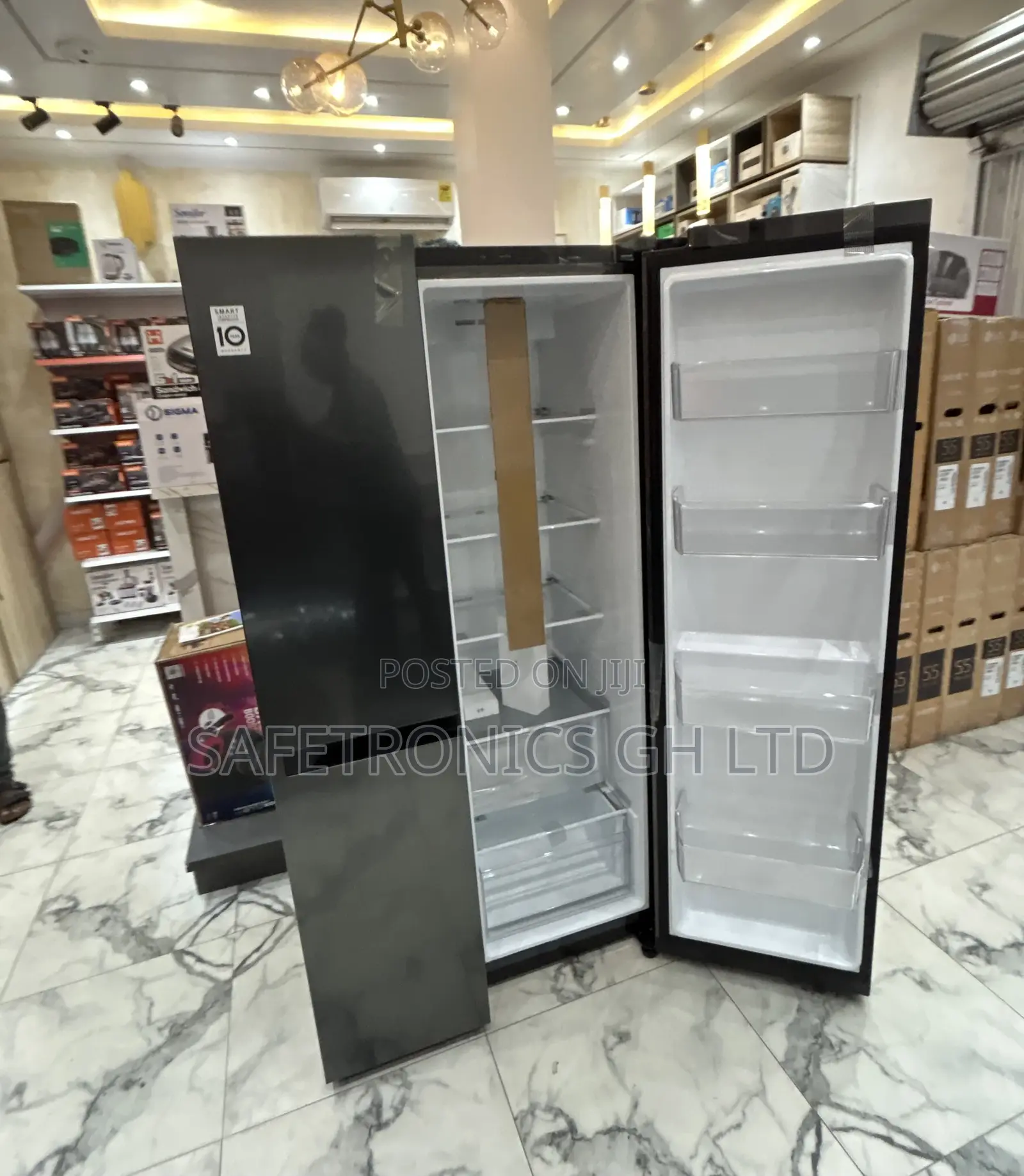 674l Lg Side by Side Gc-B257kqjw Electric Affordable Fridge