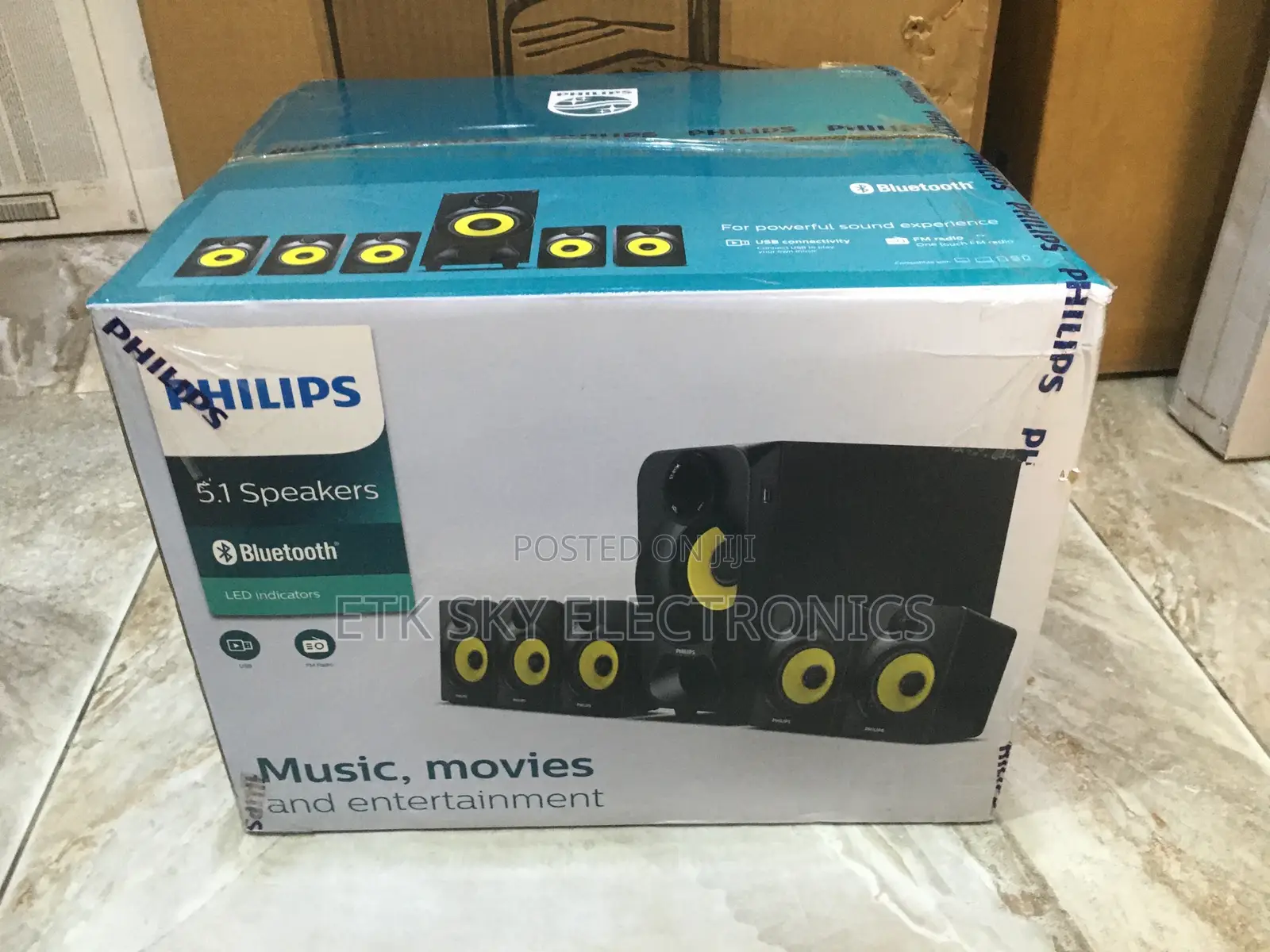 Philips Speaker 5.1 Bluetooth Philips-Spa3800b