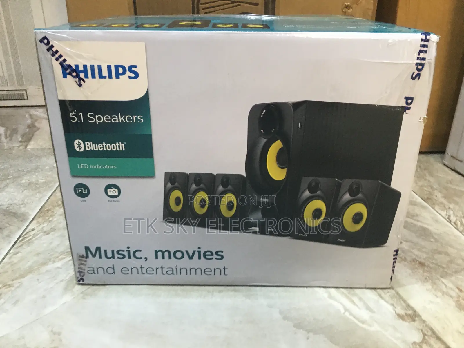 Philips Speaker 5.1 Bluetooth Philips-Spa3800b