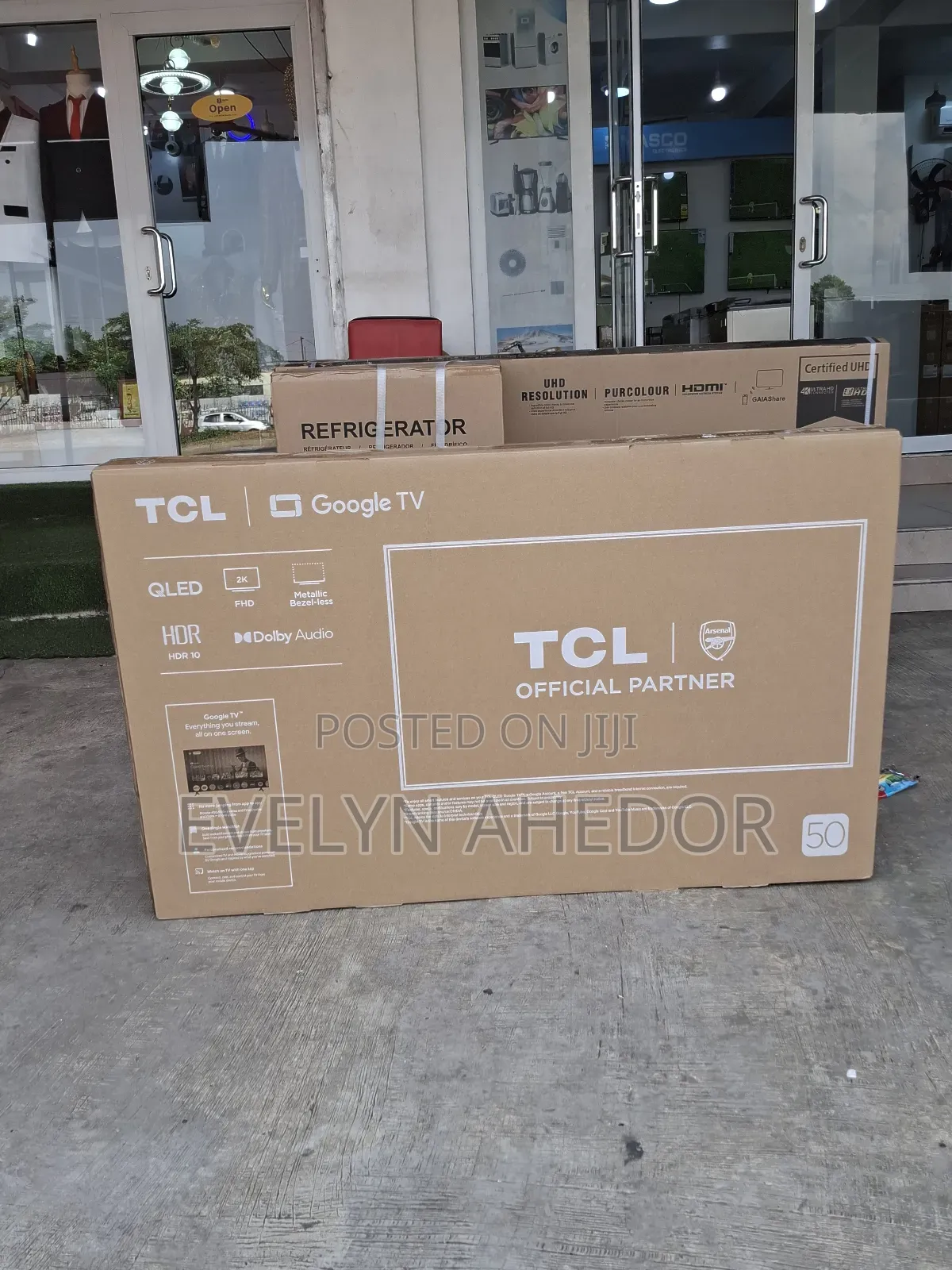 Modified Brand New TCL 50 Inches Qled Smart Google Tv Available