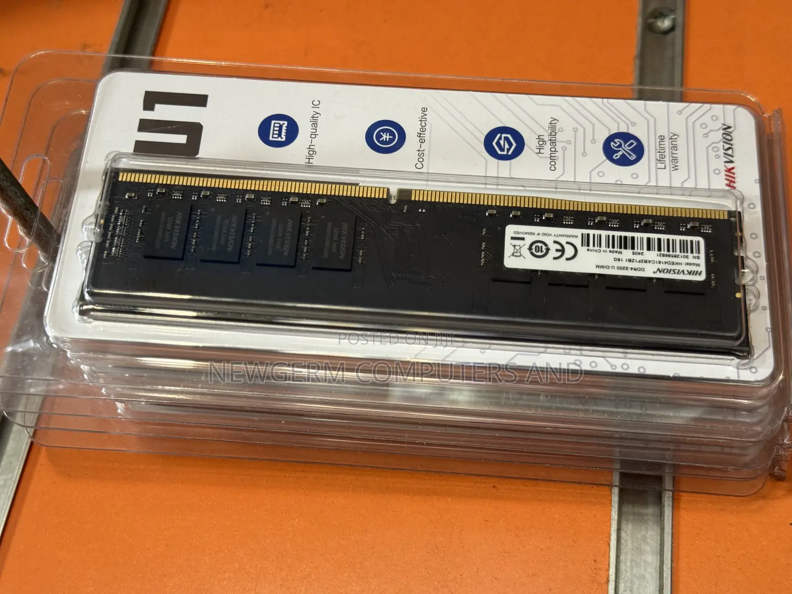 16gb Ddr4 Desktop Memory (Ram) 3200mhz