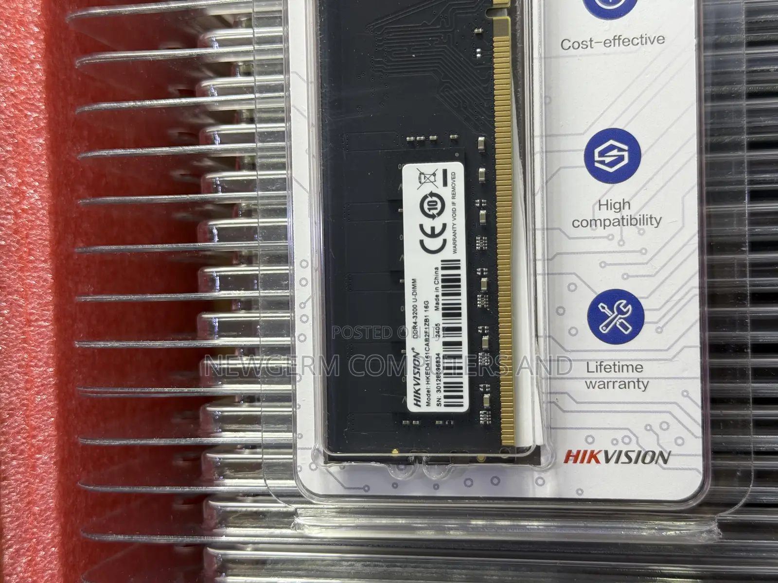 16gb Ddr4 Desktop Memory (Ram) 3200mhz
