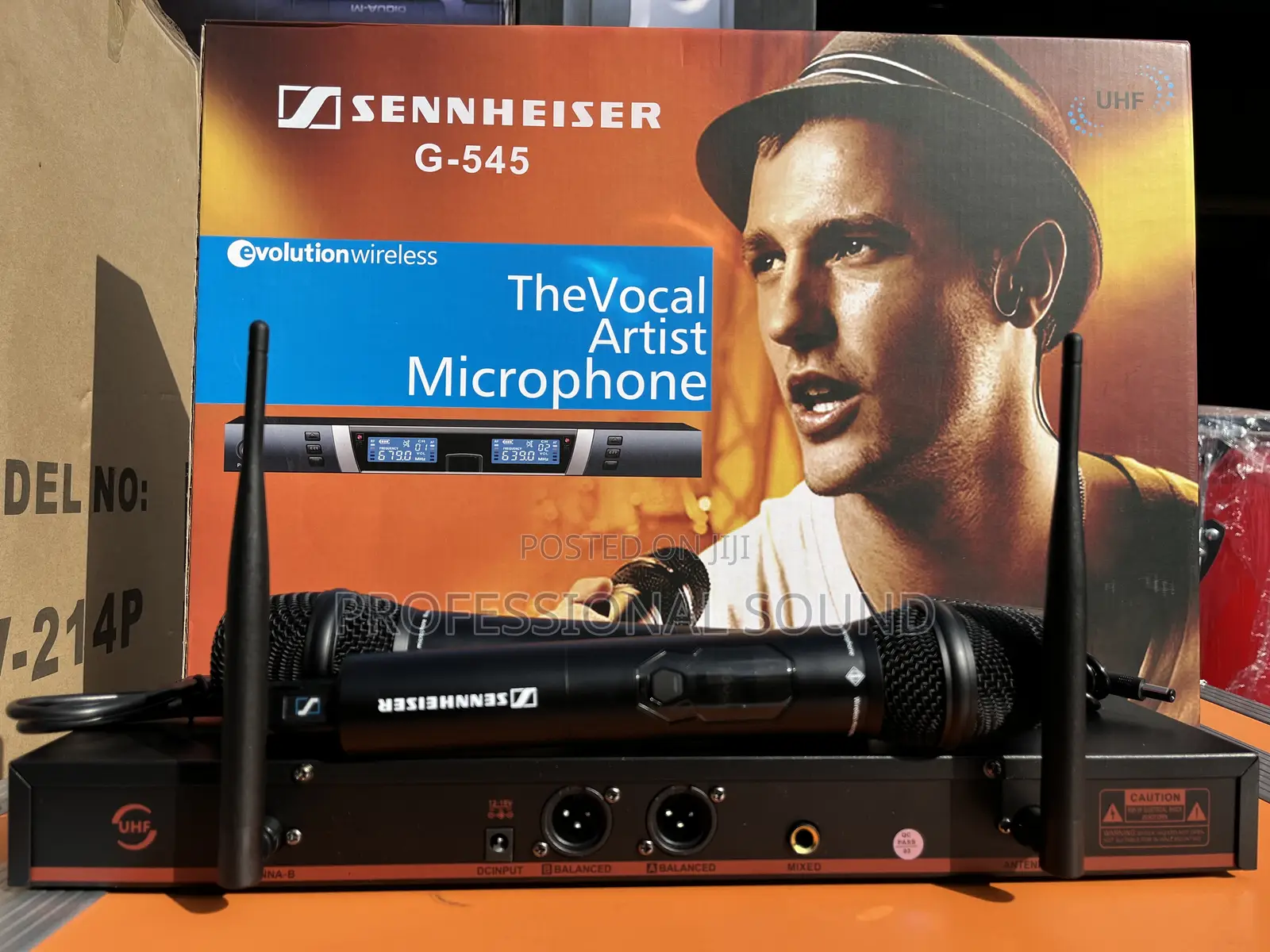 Sennheiser G-545 Dual Wireless Microphone System