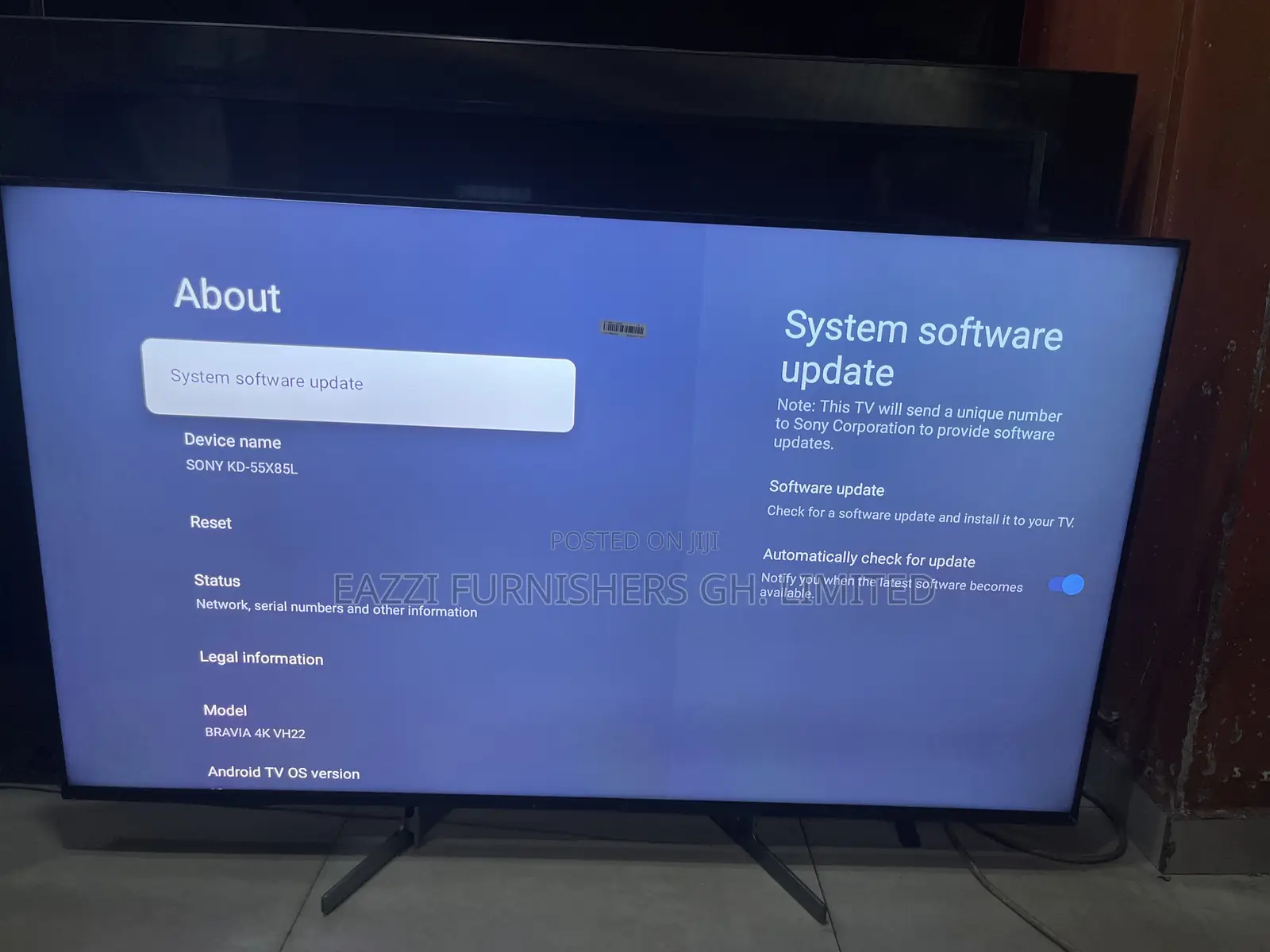Triluminos Pro Display Sony 55 Inches Uhd Smart Satellite 120 Hz Tv