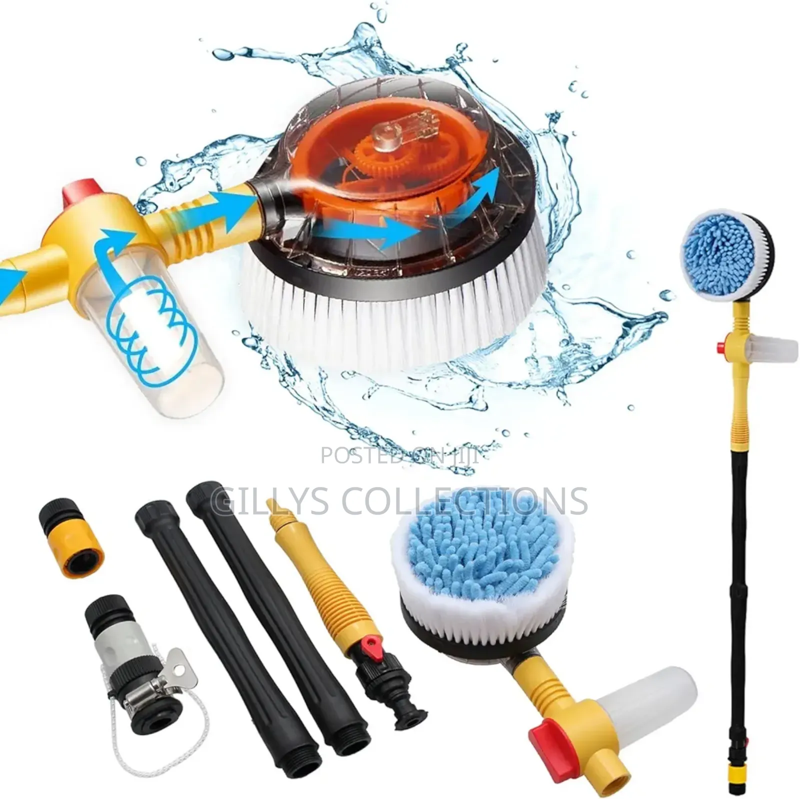 Multifunctional Rotation Car Brush Wash
