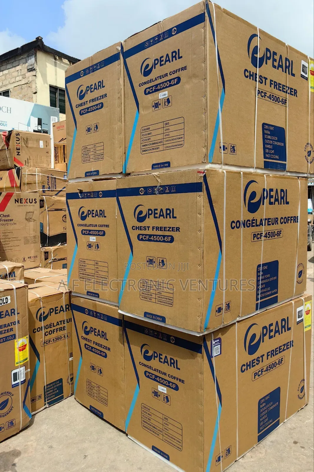 Pearl 358-Litres Chest Freezer(Pcf-4500-6f)