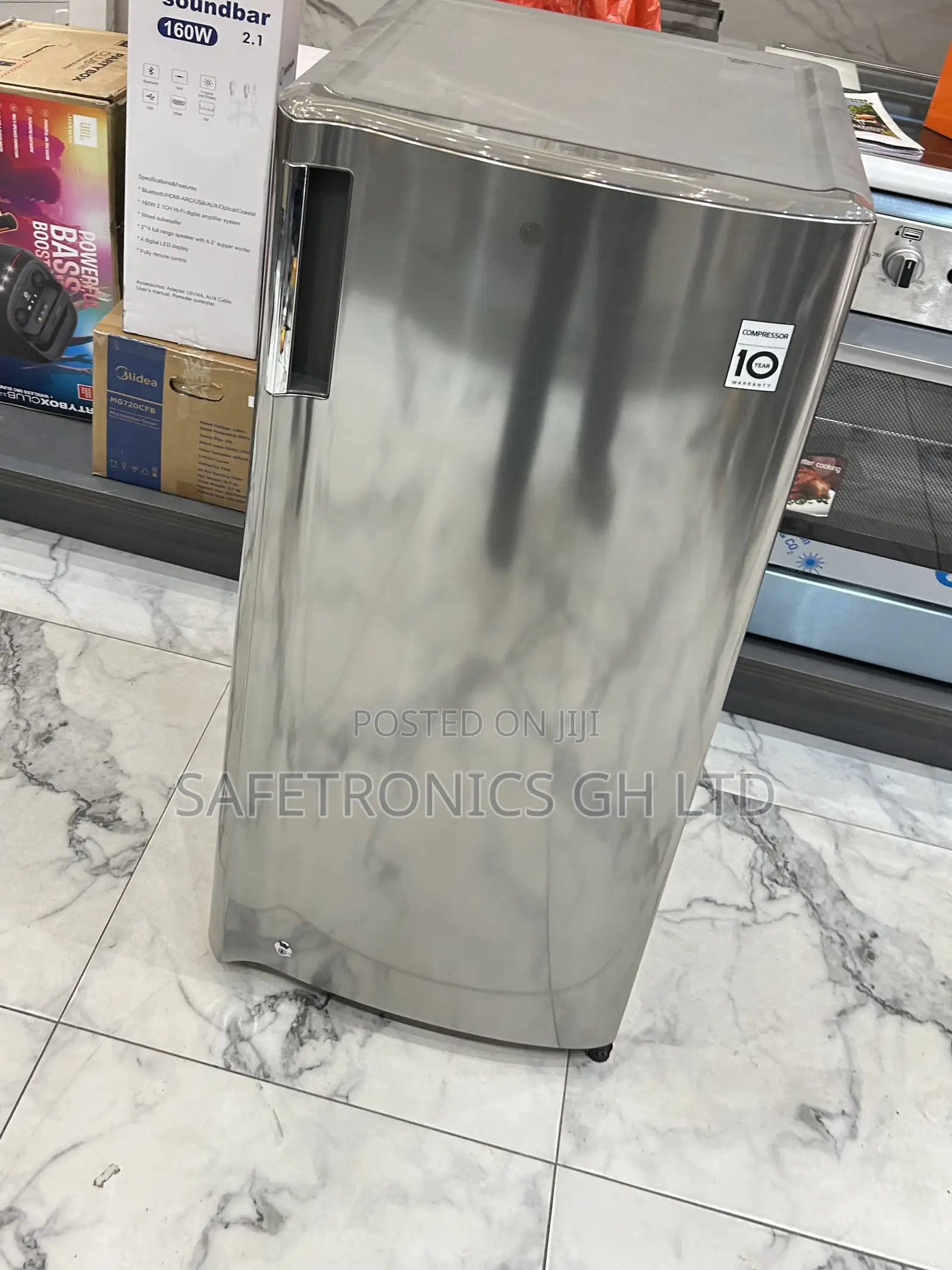 Secure Quality Lg 169l Gray Singledoor Gn-Y201sls Fridge