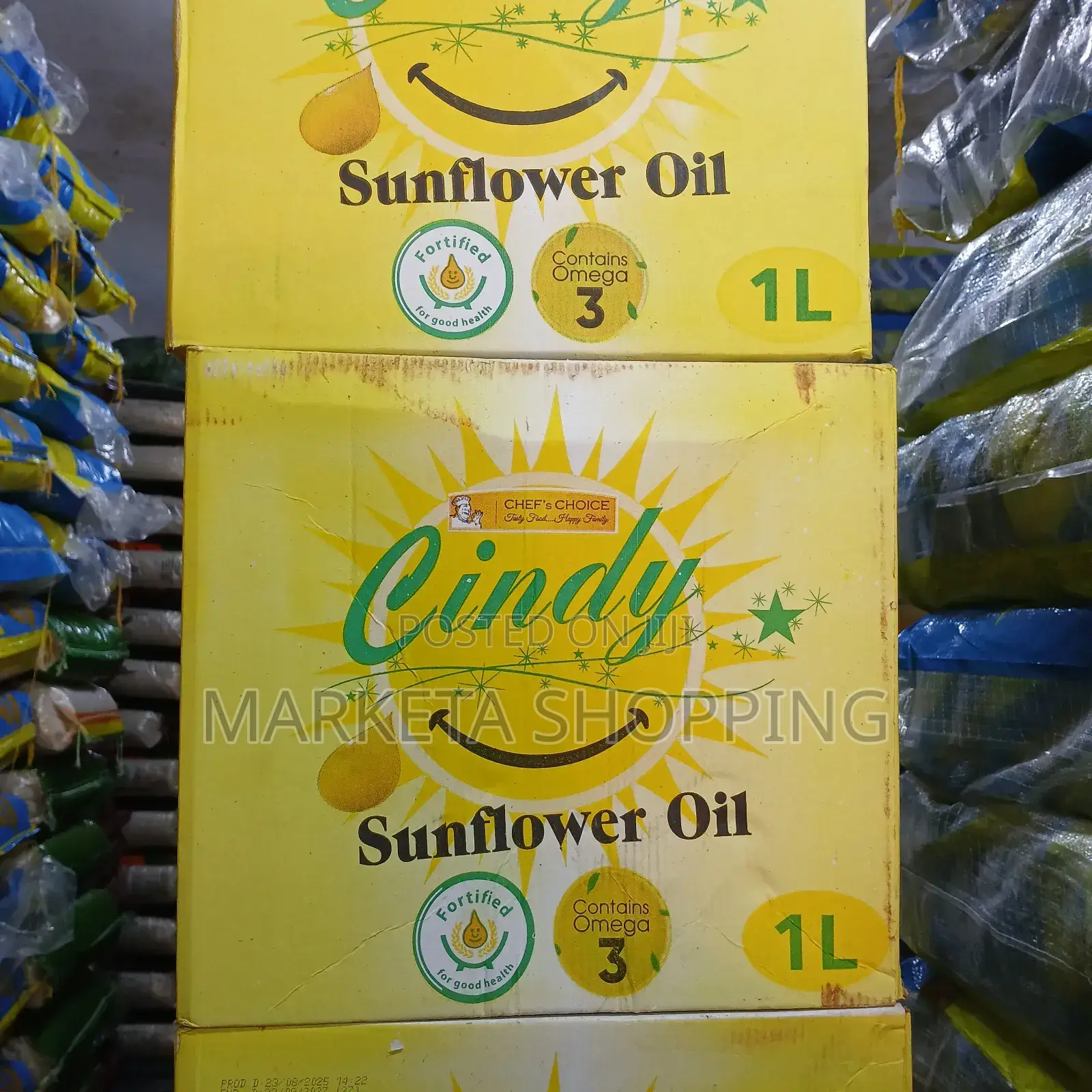 Cindy Sunflower Oil 1l