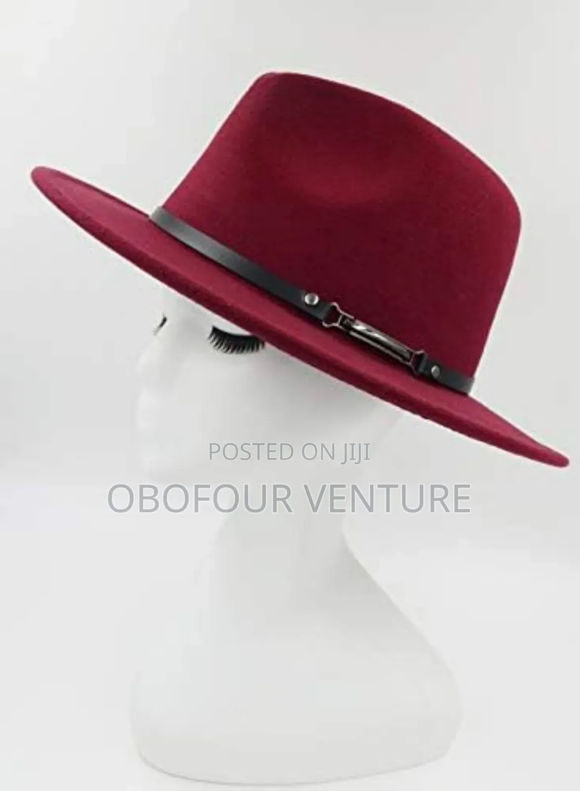 Angel Apparel! Wine Fedora Hat for Every Season and All Occasions  0