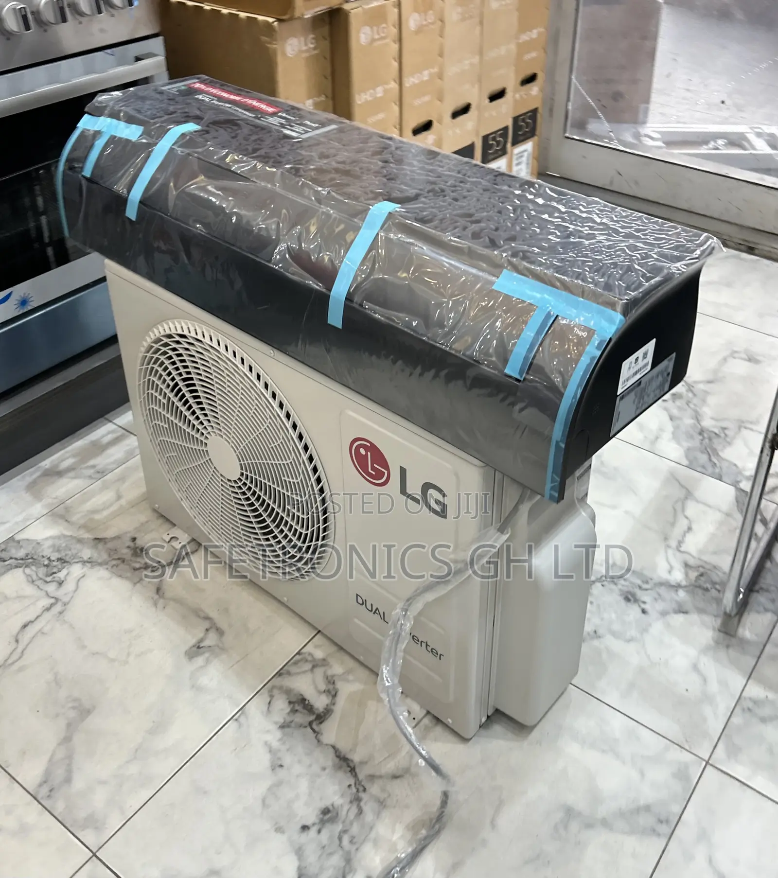 Just Order 2.5 Hp Split R410a Black Inverter Lg S4-Q24k2rtd Ac