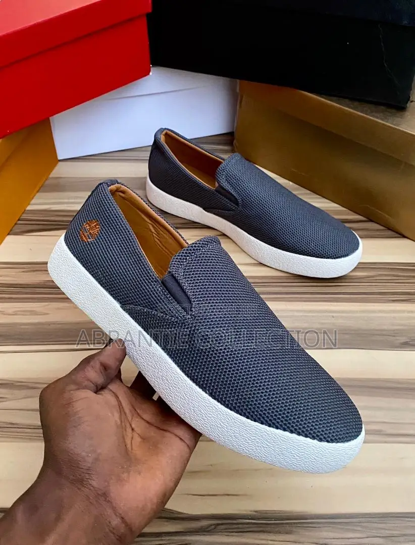 Timberland Material Grey/White Loafers