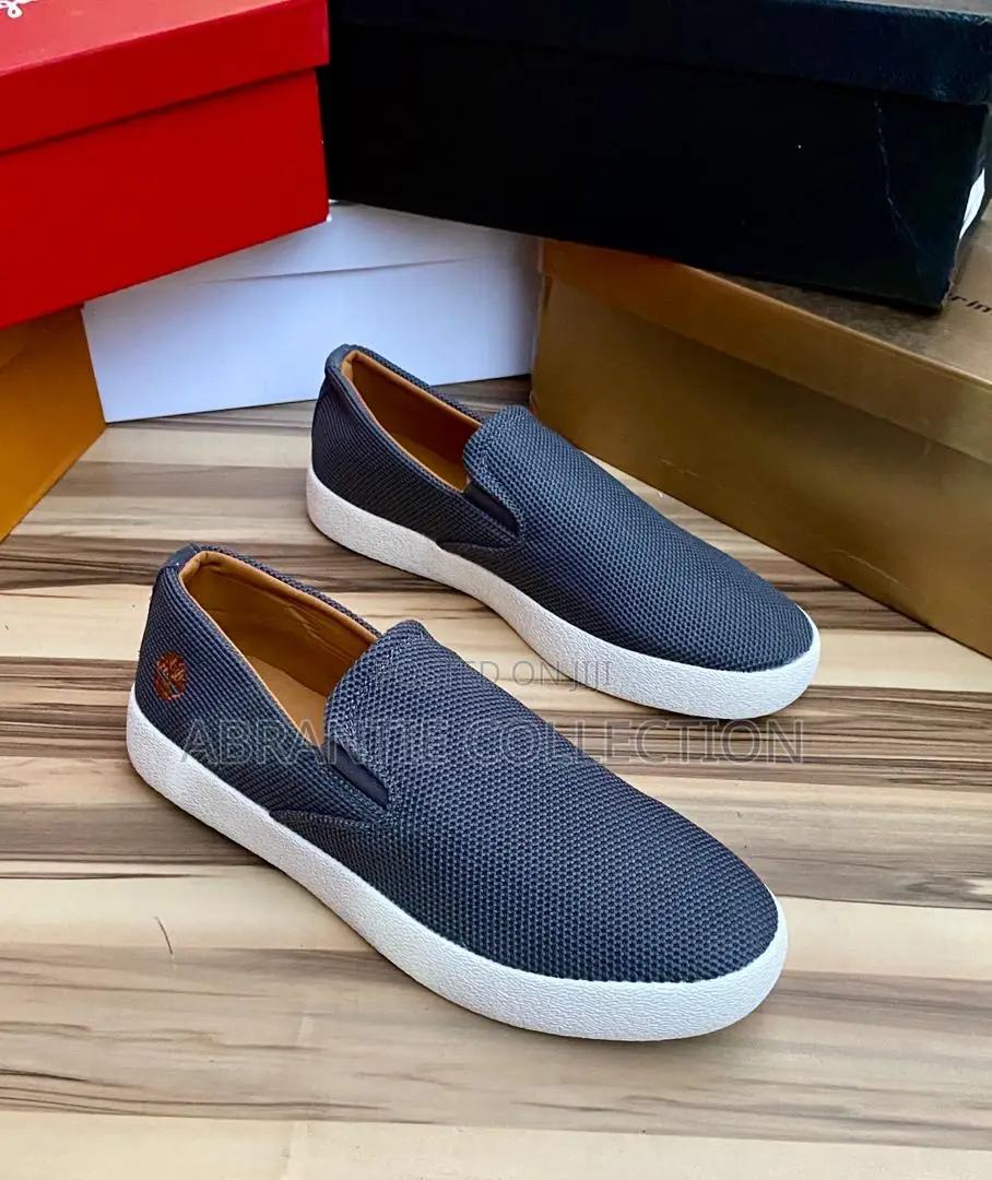 Timberland Material Grey/White Loafers