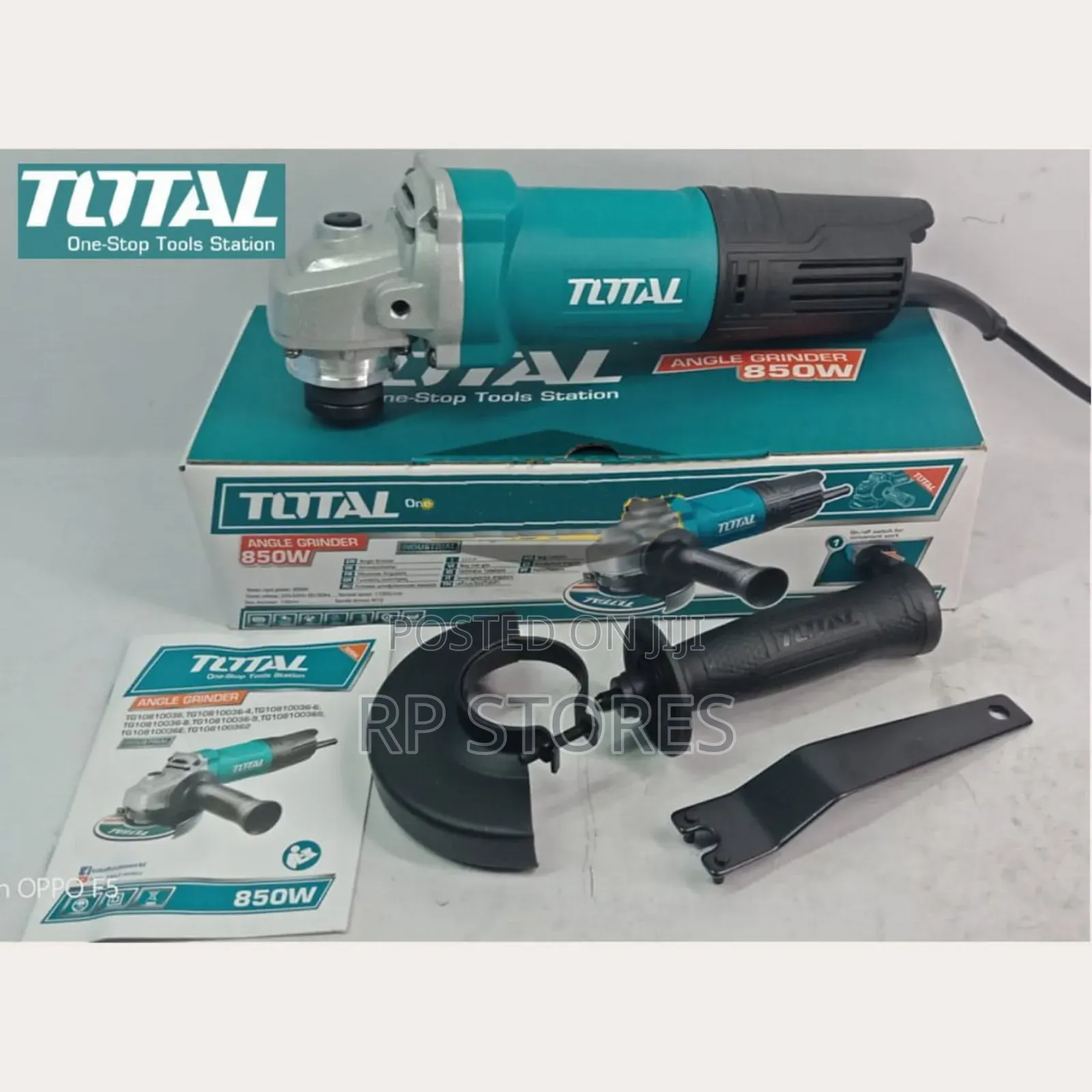 Total 950w Angle Grinder