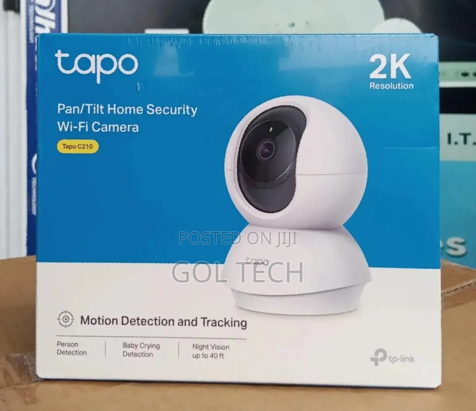 Tp-Link Tapo Pan/Tilt Home Security Wifi Camera Tapo C210 Resolutio