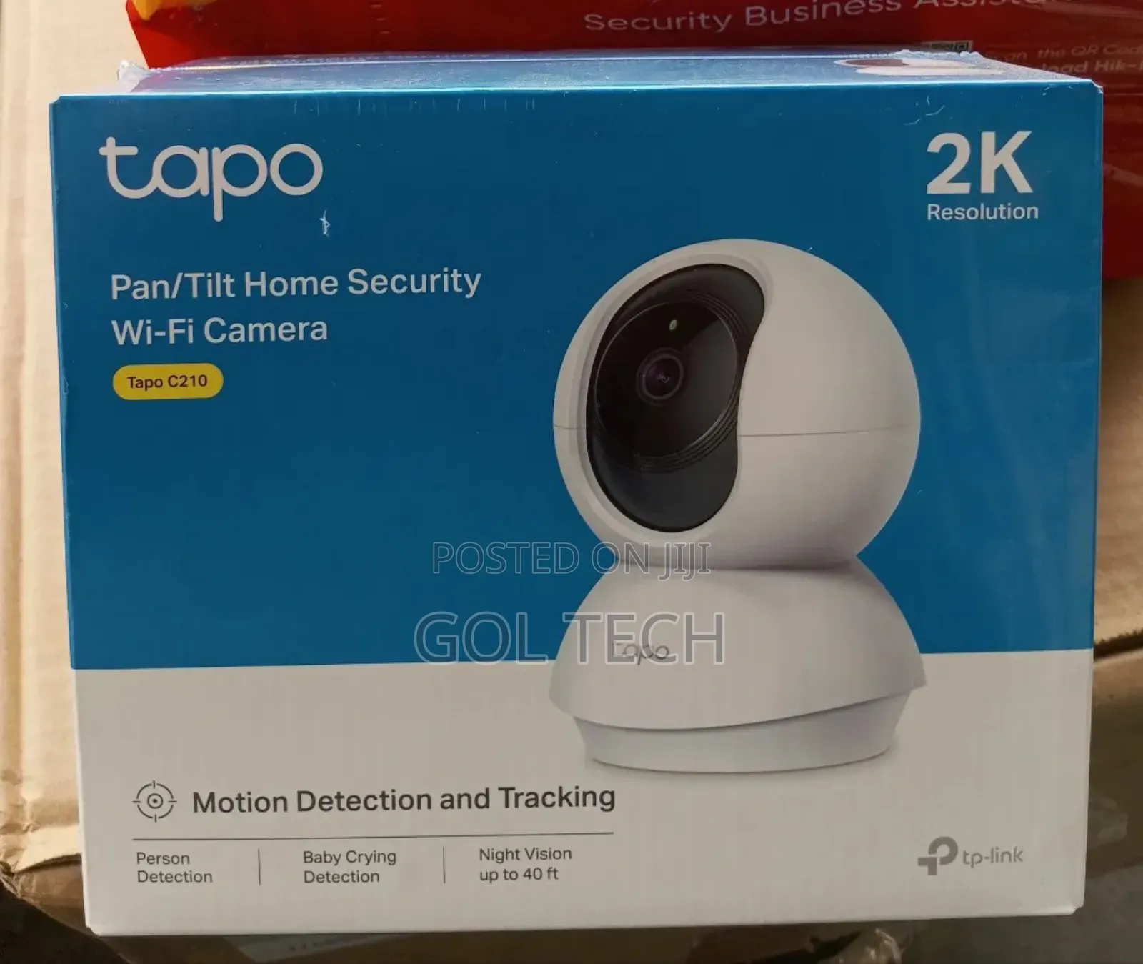 Tp-Link Tapo Pan/Tilt Home Security Wifi Camera Tapo C210 Resolutio
