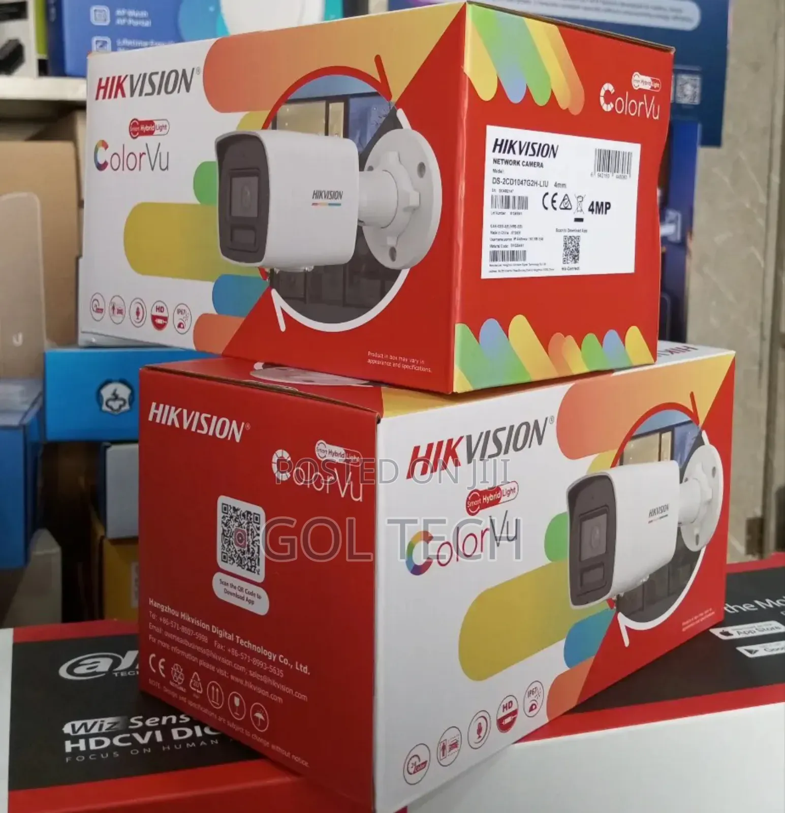 Hikvision Colorvu With Audio 4mp Ip Camera Bullet Ds-2cd1047g2h-Liu