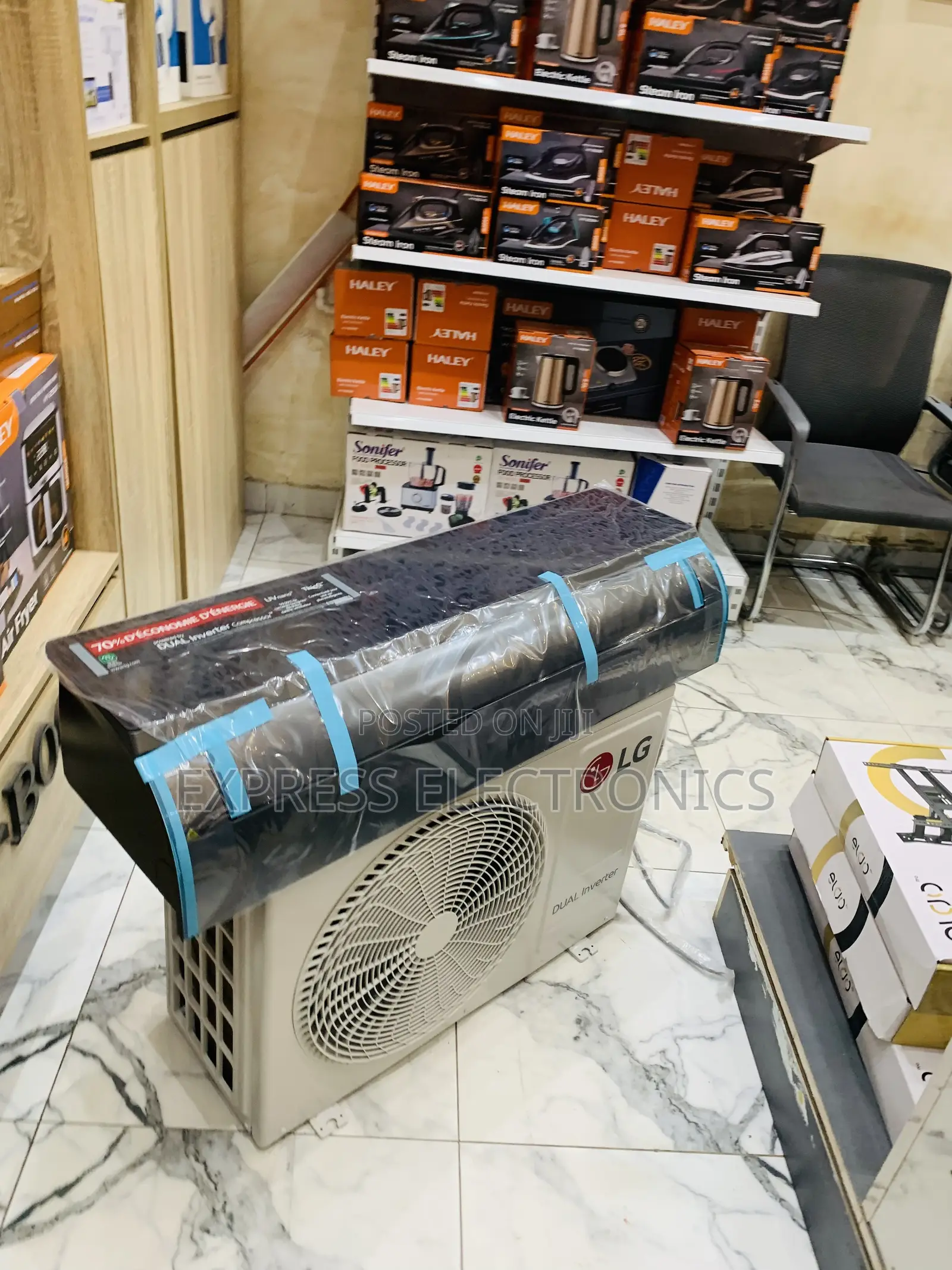 Auto Restart Dual Artcool Inverter Lg 2hp Air Conditioner Black
