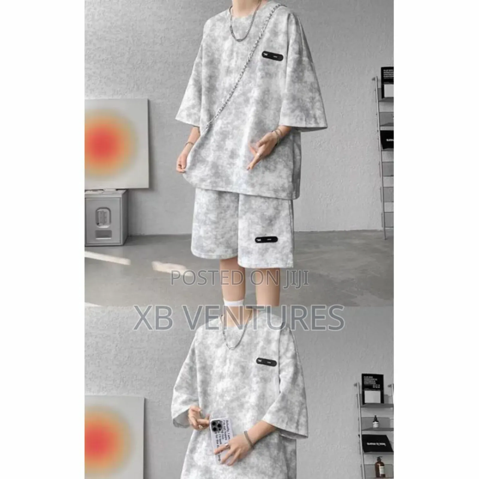 Bold Looks Short Sleeve T-Shirt Shorts Set