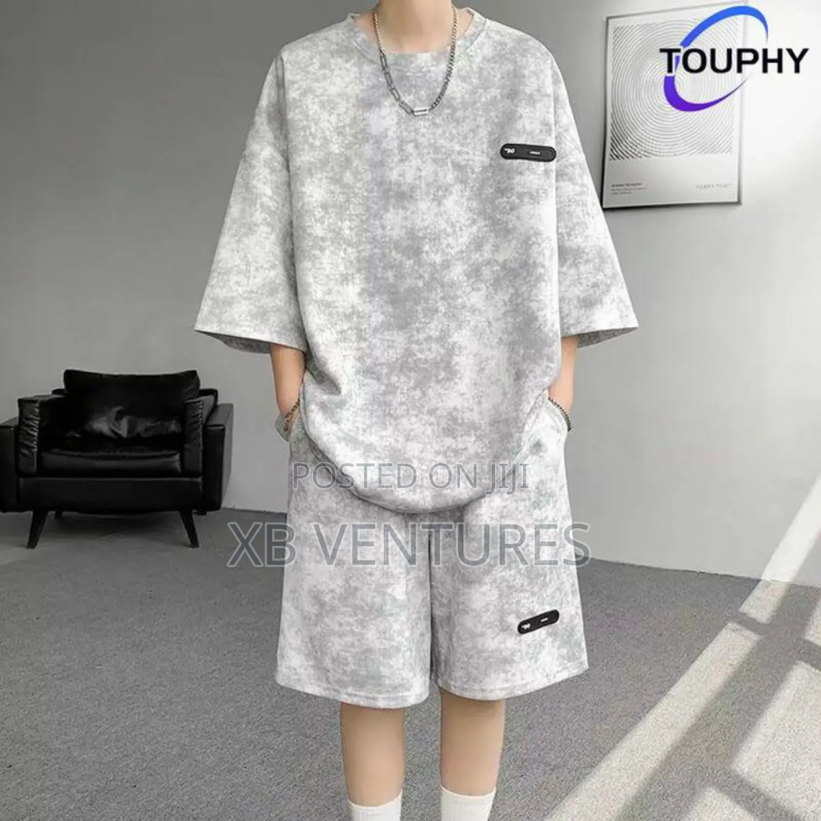 Bold Looks Short Sleeve T-Shirt Shorts Set