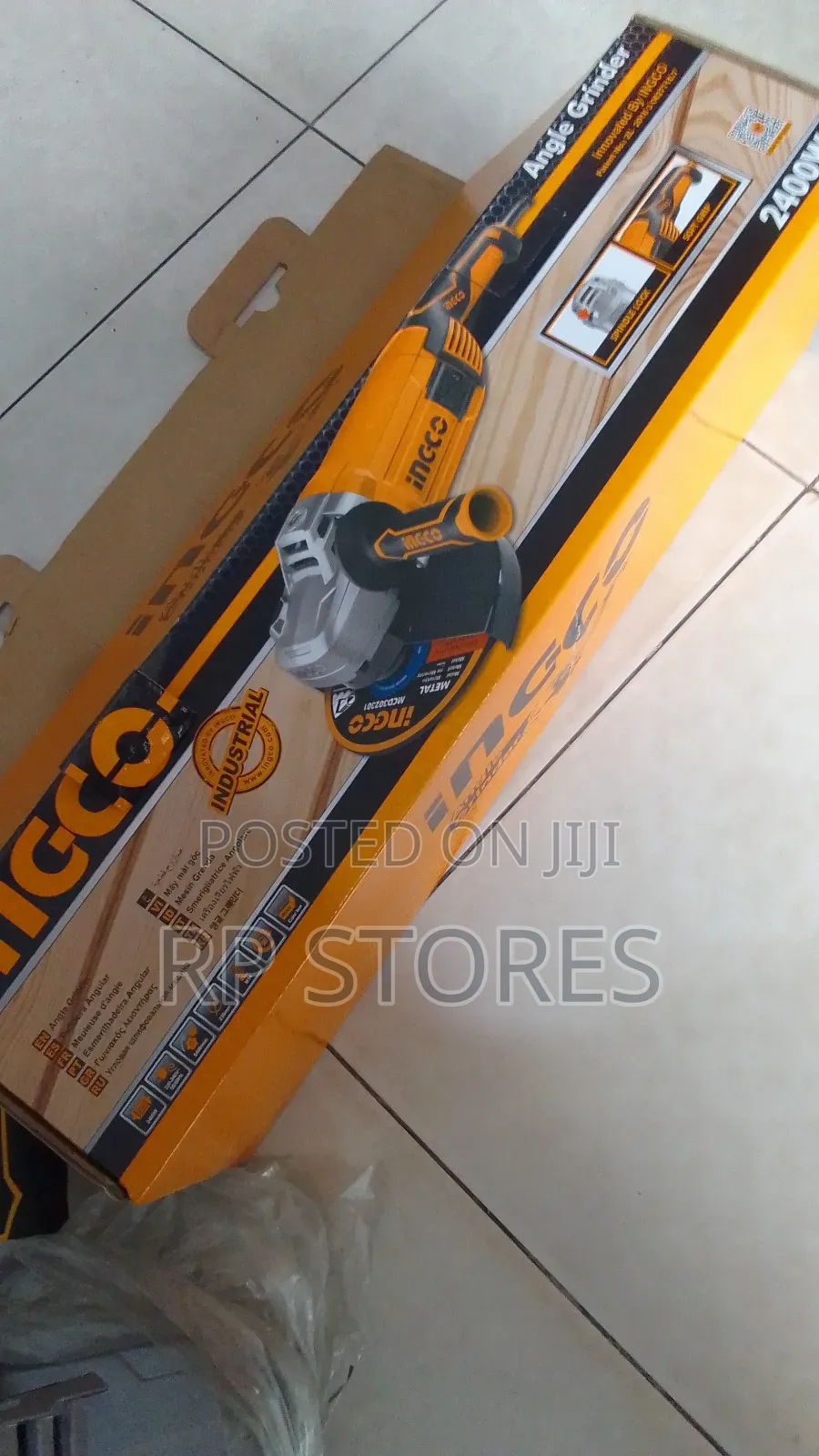Ingco Angle Grinder 2400w