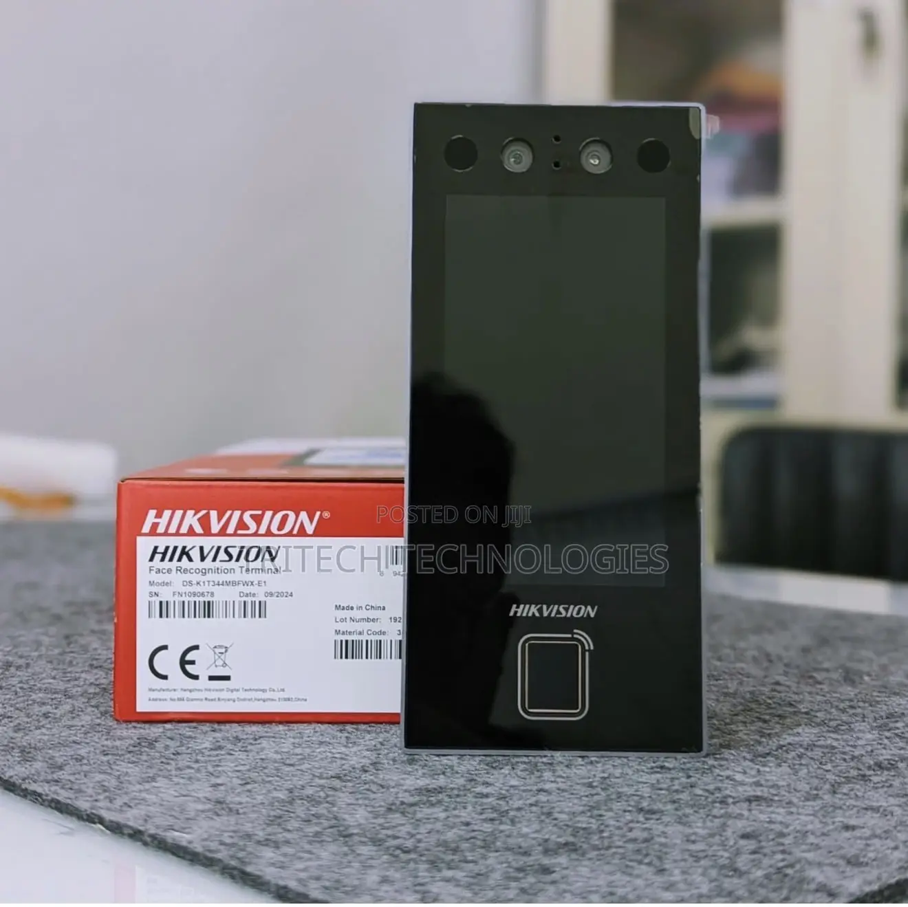 Hikvision Face Access Control Terminal Ds- K1t344mbfwx-E1