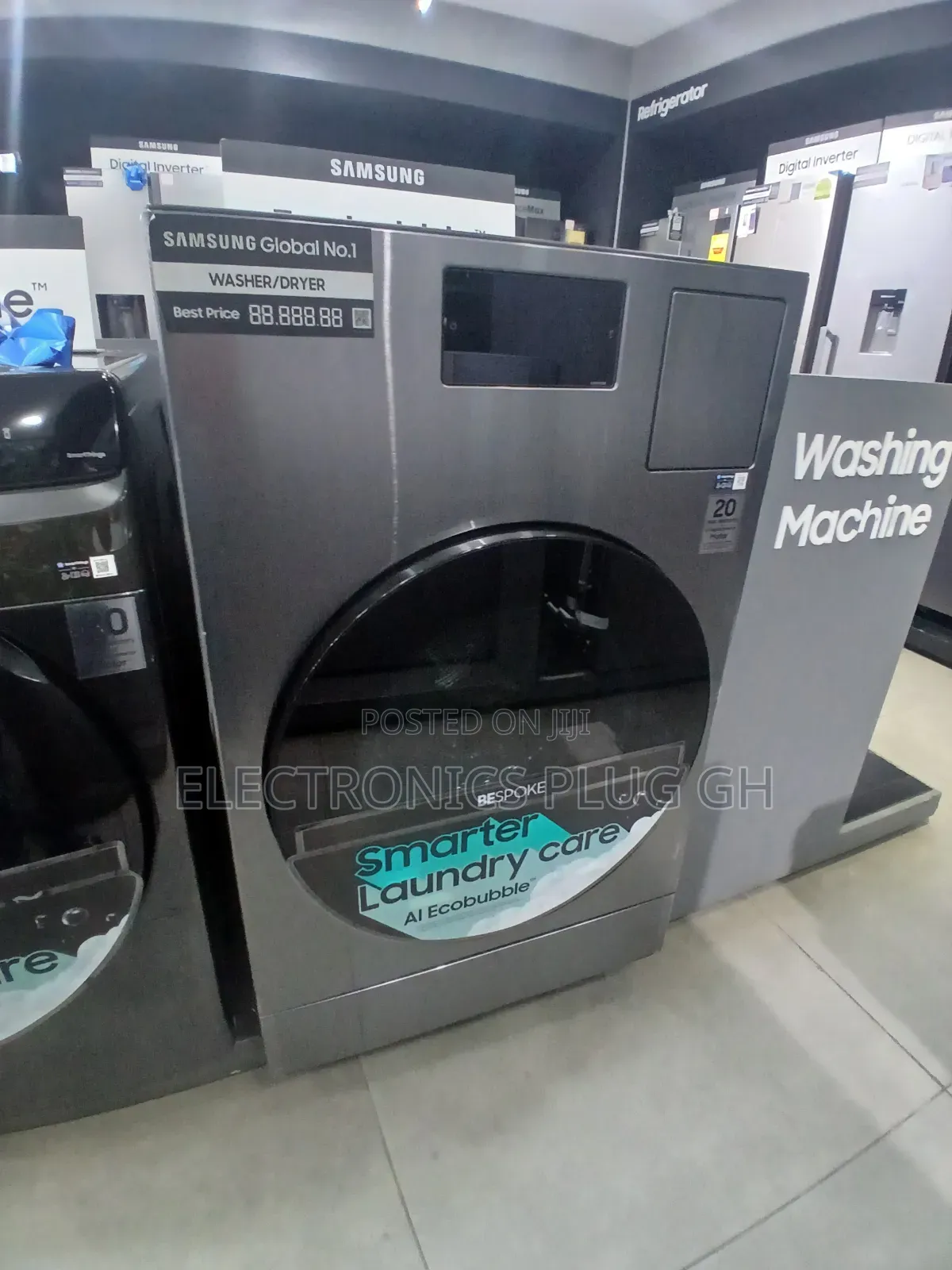 Samsung 25kg Washer 15kg Dryer Bespoke Ai Washing Machine