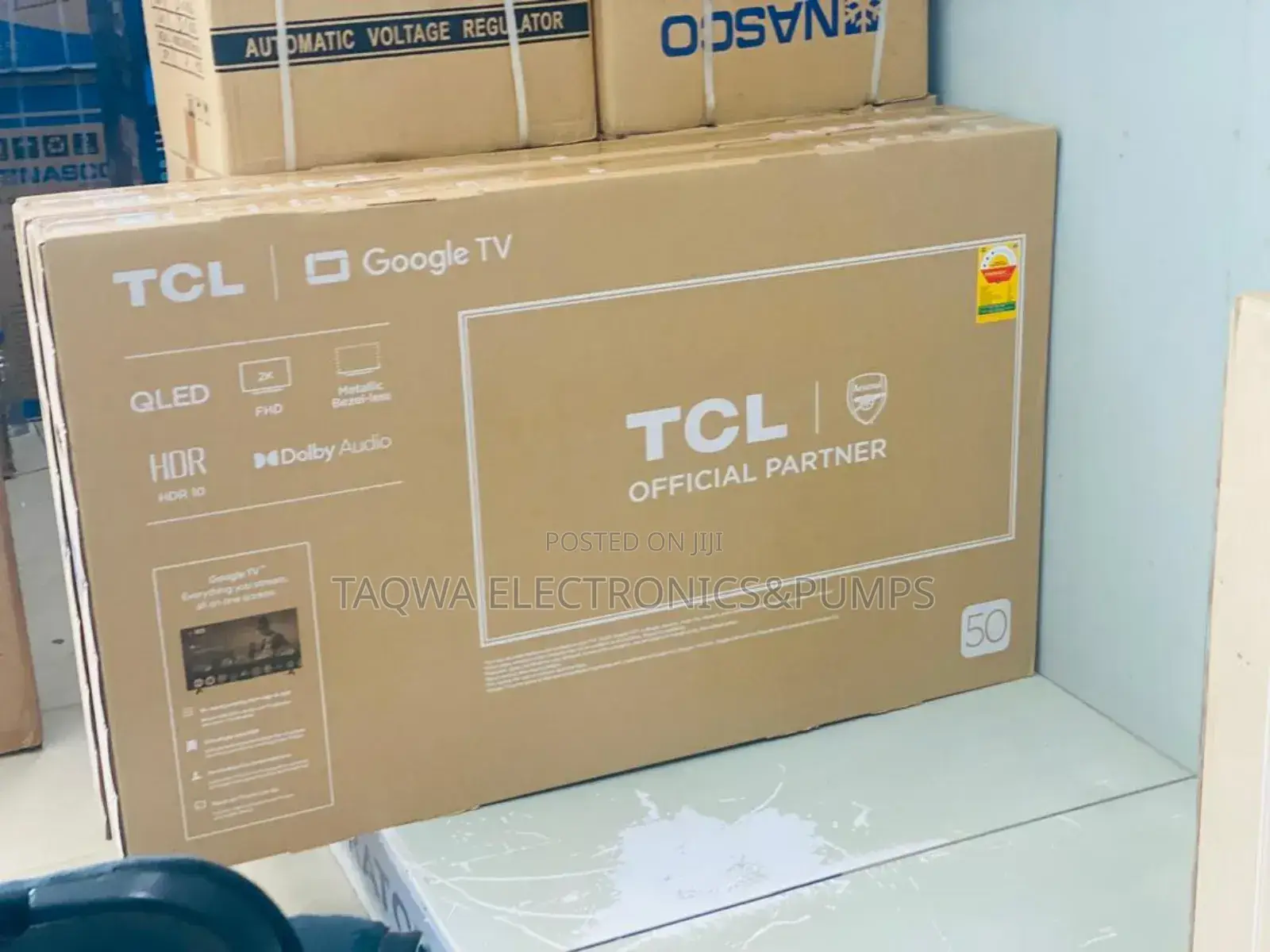 Slimly Designed, TCL 50s5k 50 Inch Qled Google Tv