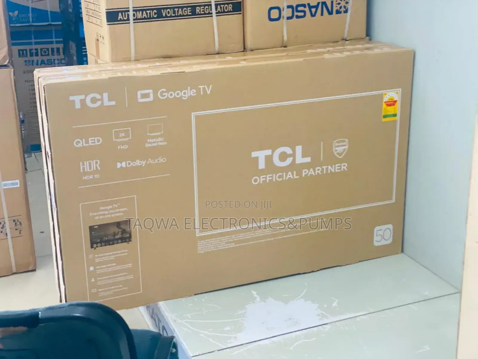 Slimly Designed, TCL 50s5k 50 Inch Qled Google Tv