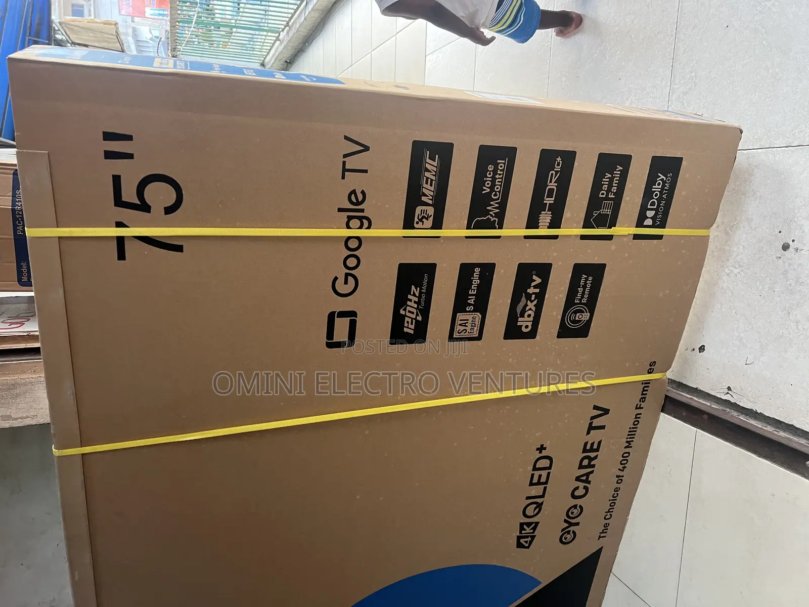 Brand New Skyworth 75” Qled Smart Tv