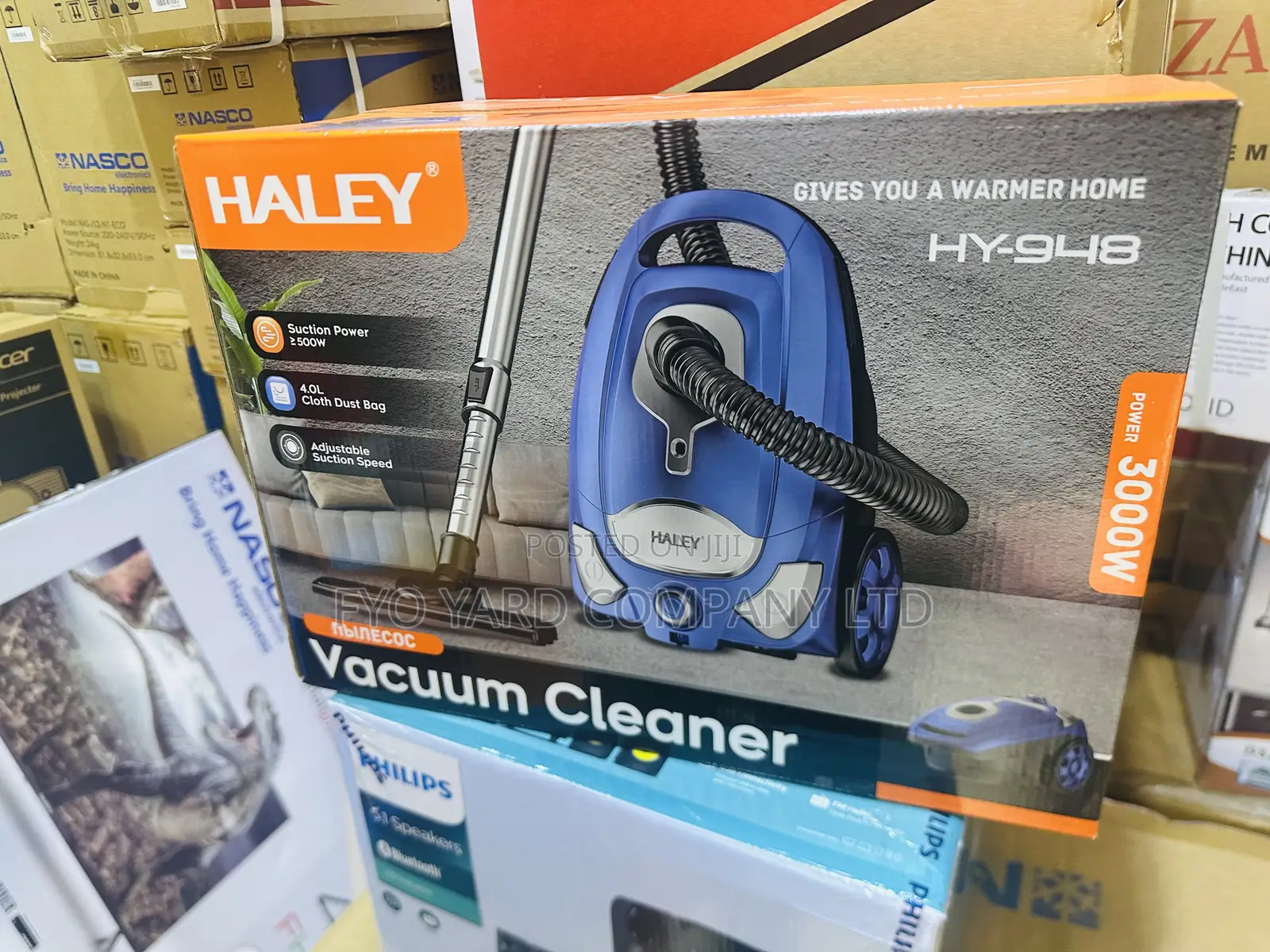 Clean Everywhere With Haley Powerful Cleaning Vacuum