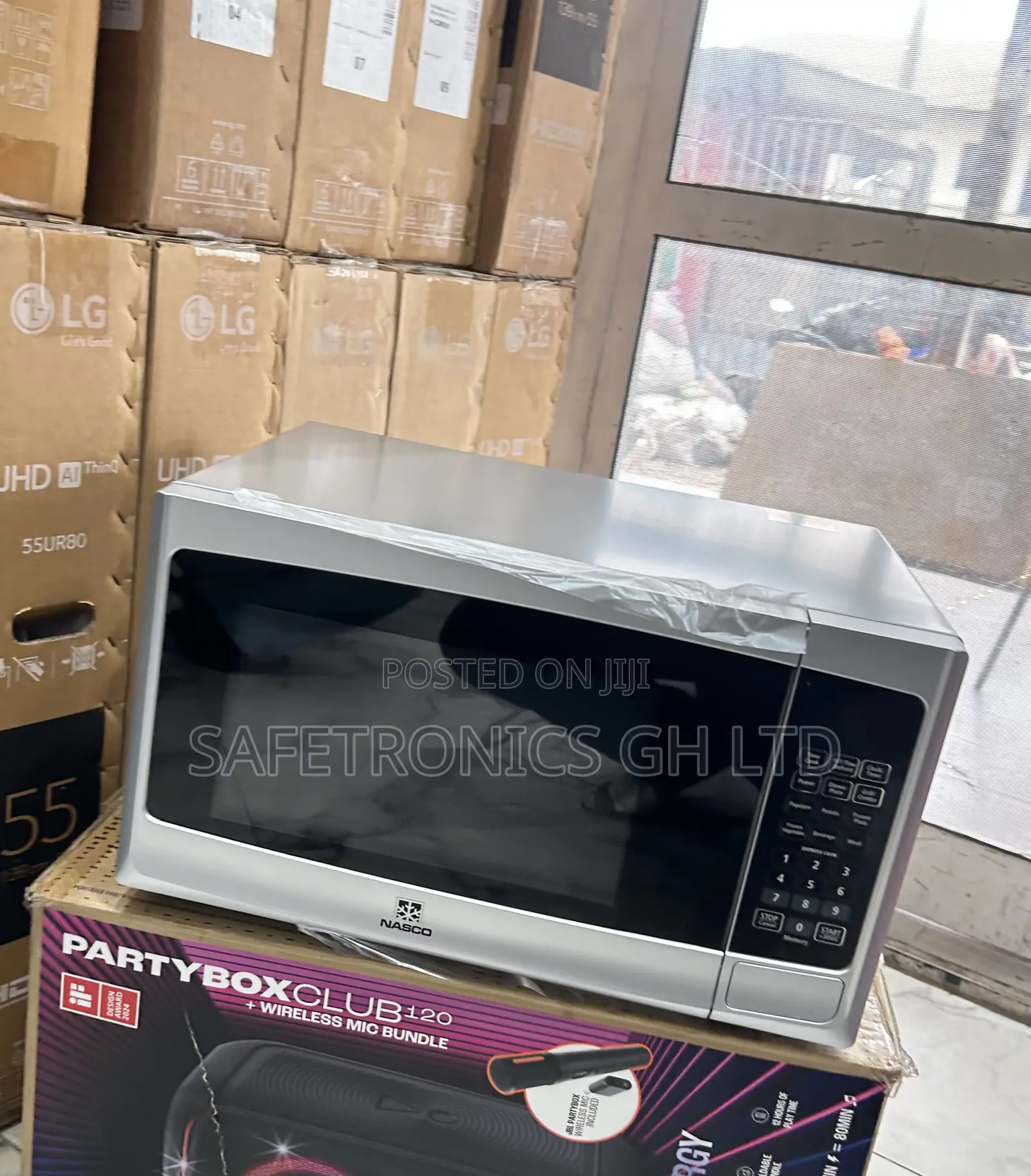 Available Sealed Nasco Electric 25 Liters Countertop Microwave
