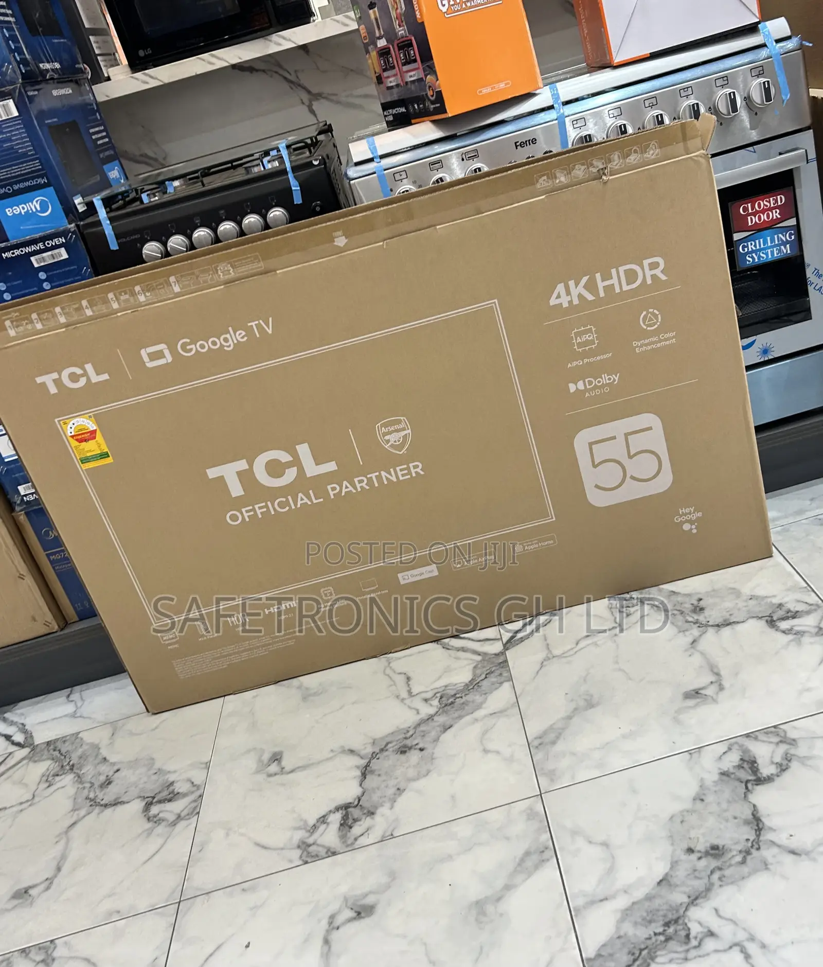 Just Order New TCL 55 Inch Led P635 Tv
