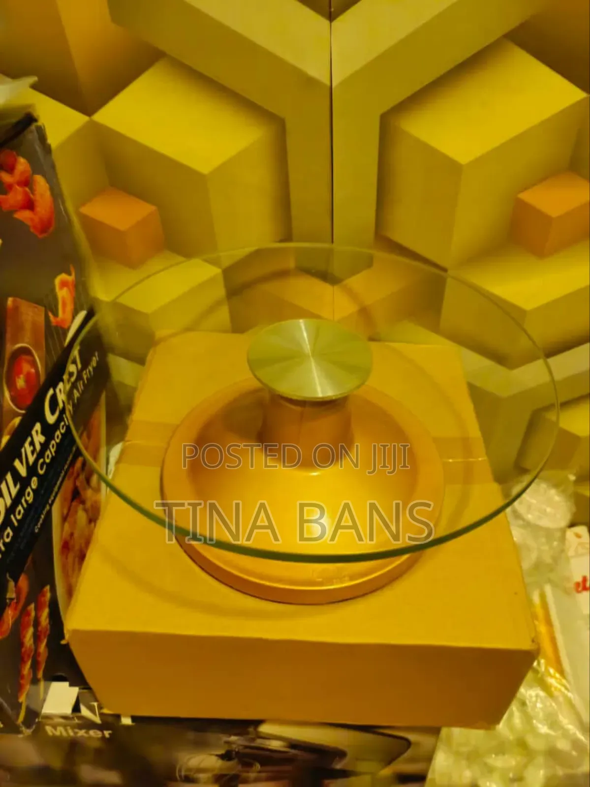 Glass Cake Turntable