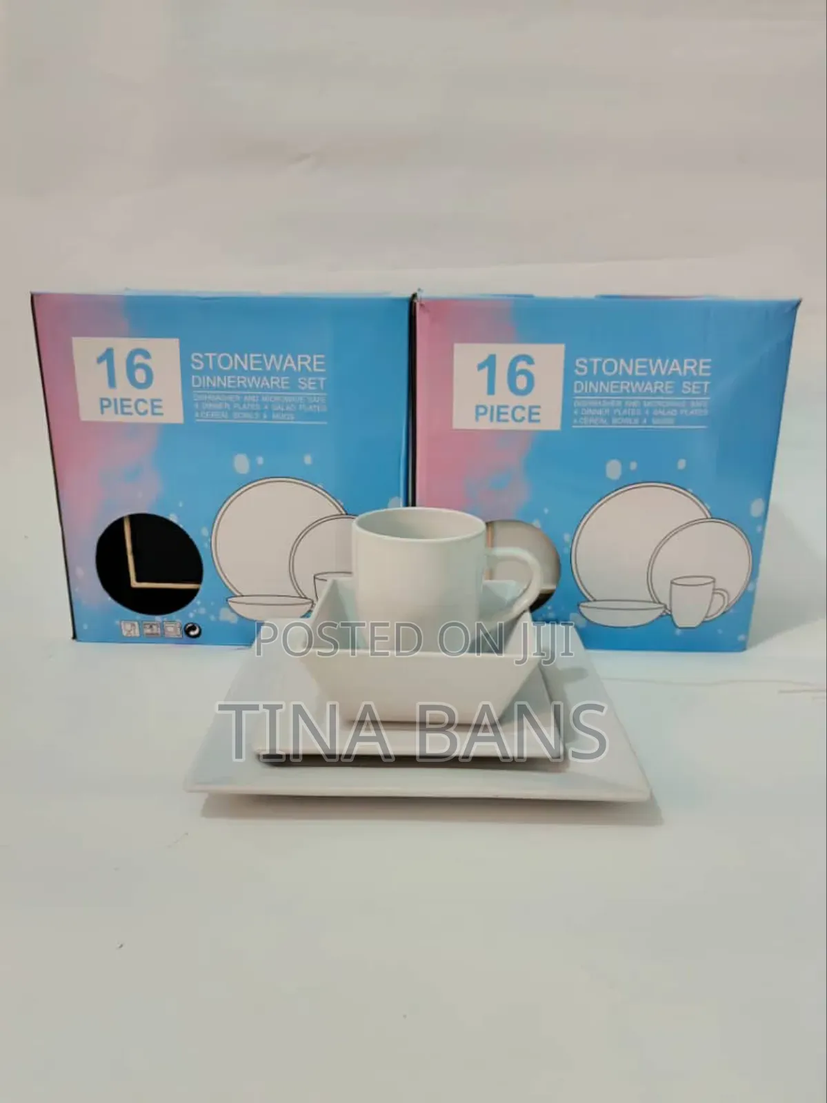 16pieces Square Dinner Set